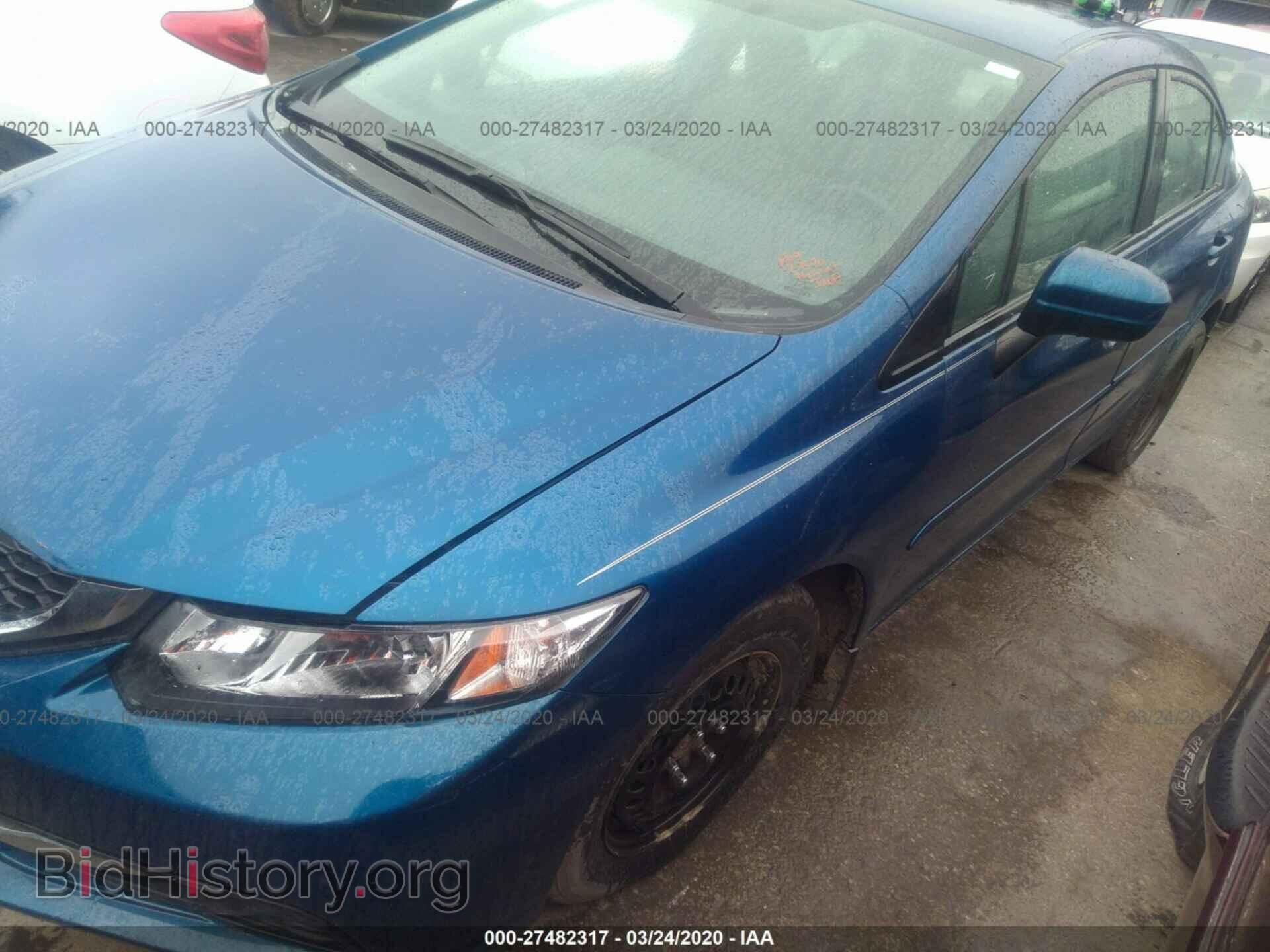 2014 HONDA CIVIC - VIN: 19XFB2F58EE059752 - Фото 2
