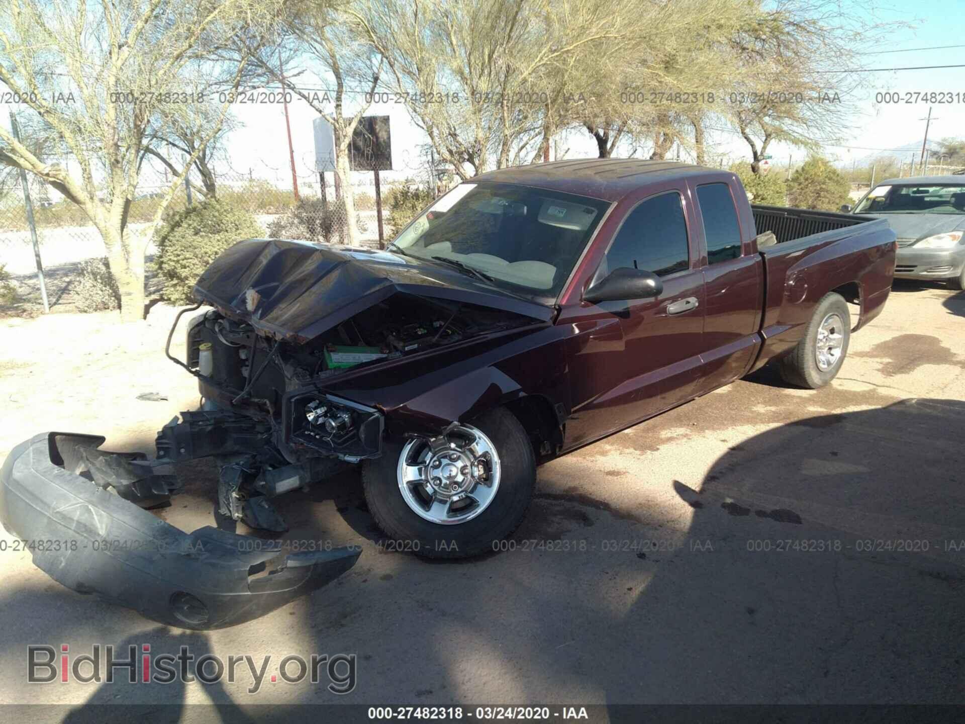 2005 DODGE DAKOTA - VIN: 1D7HE22K15S253411 - Фото 2