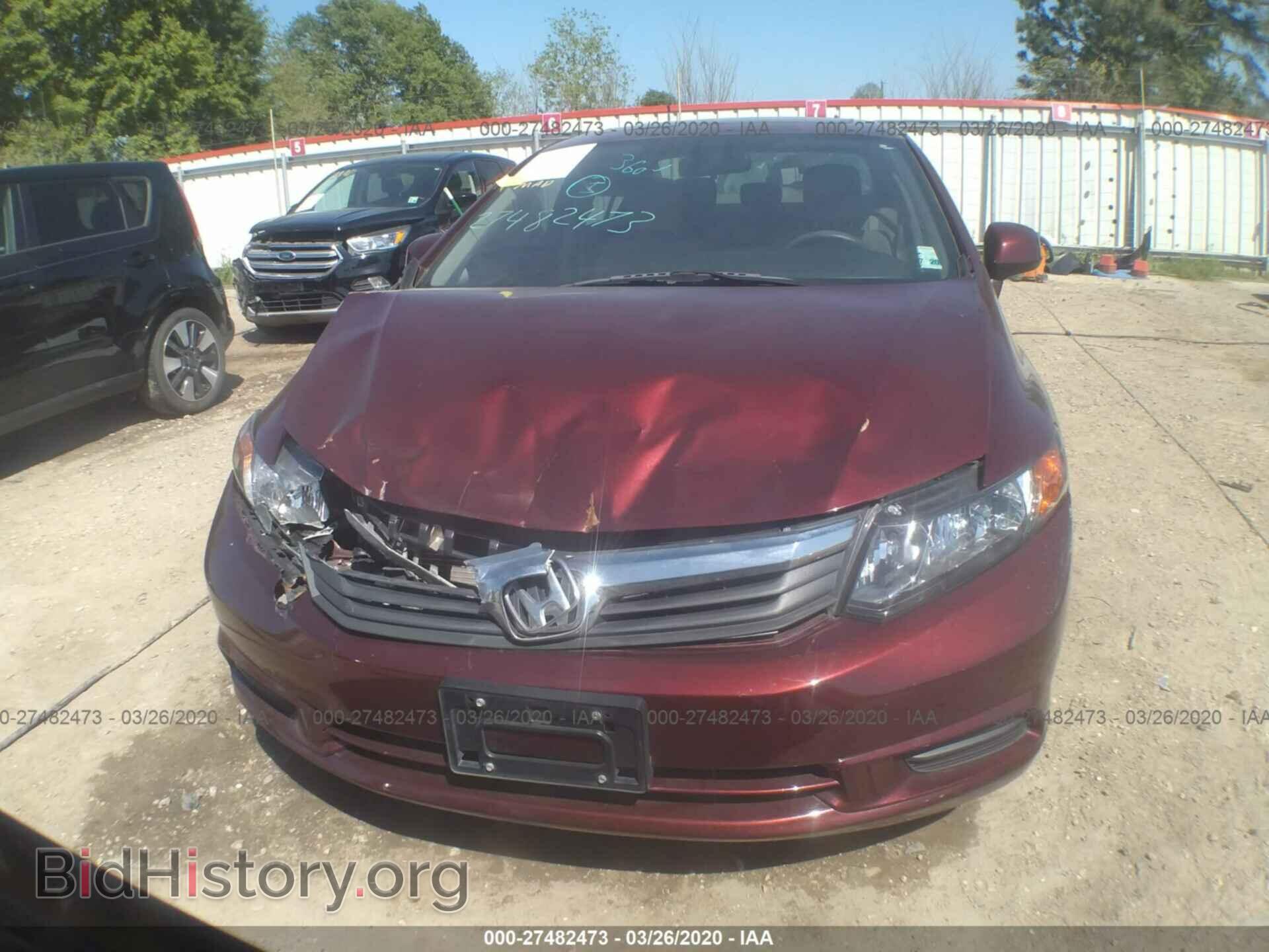 2012 HONDA CIVIC - VIN: 2HGFB2F83CH579600 - Photo 6