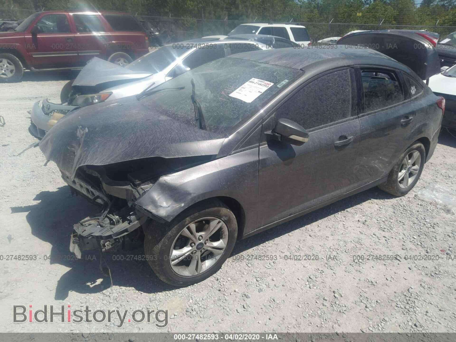 2014 FORD FOCUS - VIN: 1FADP3F21EL436407 - Фото 2