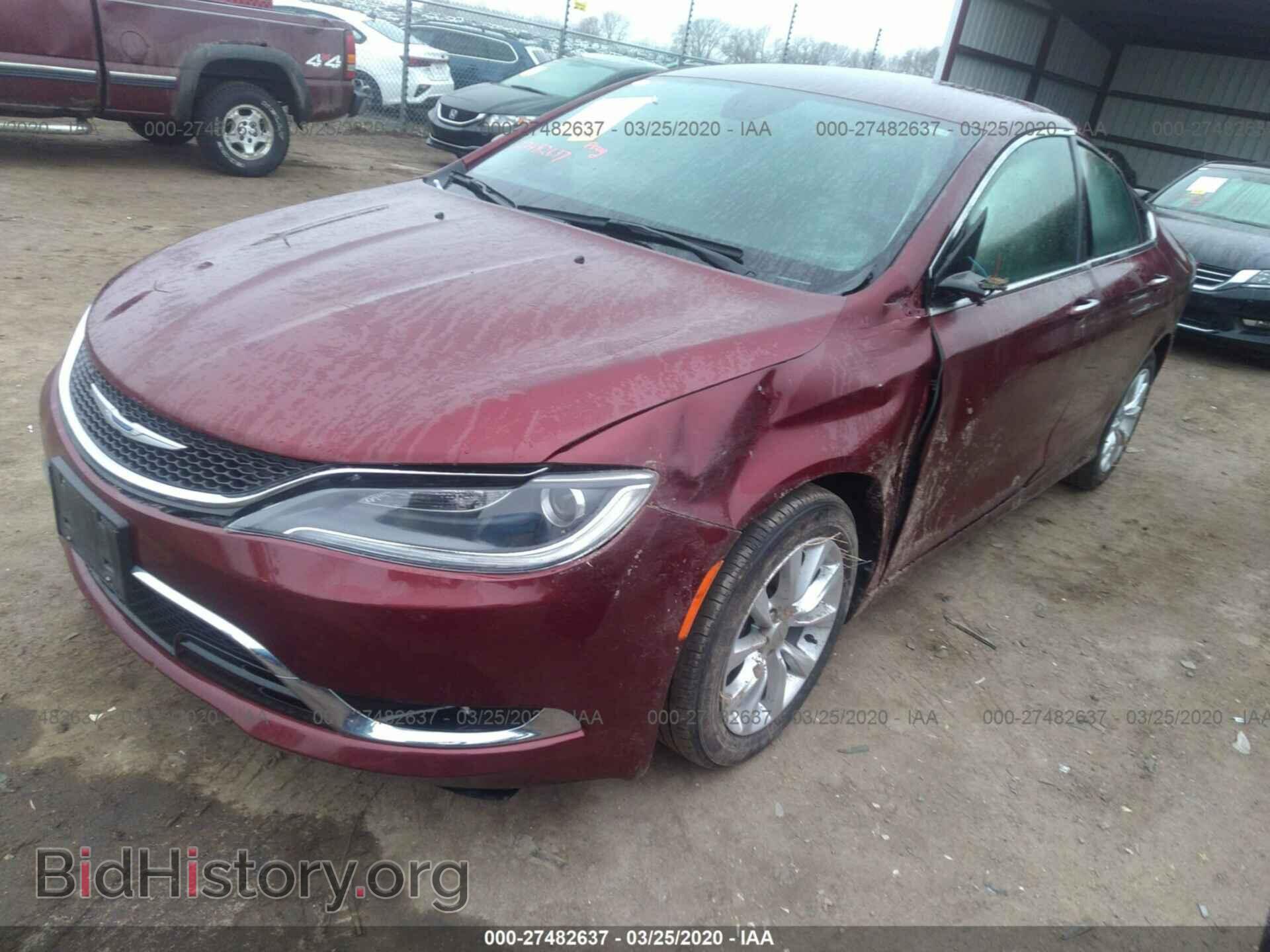 2015 CHRYSLER 200 - VIN: 1C3CCCCB1FN605602 - Фото 2
