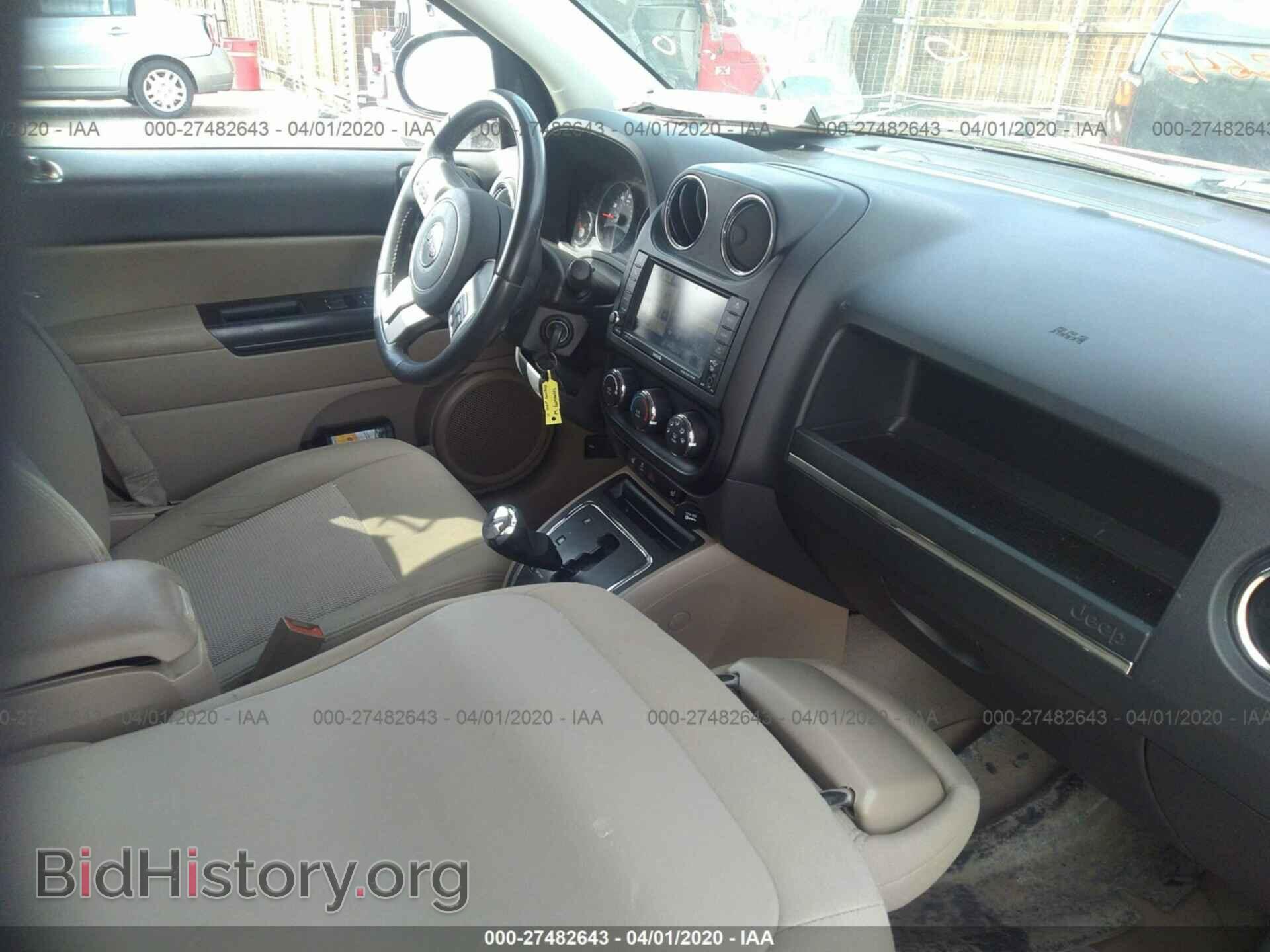 2012 JEEP COMPASS - VIN: 1C4NJDEBXCD633137 - Фото 5