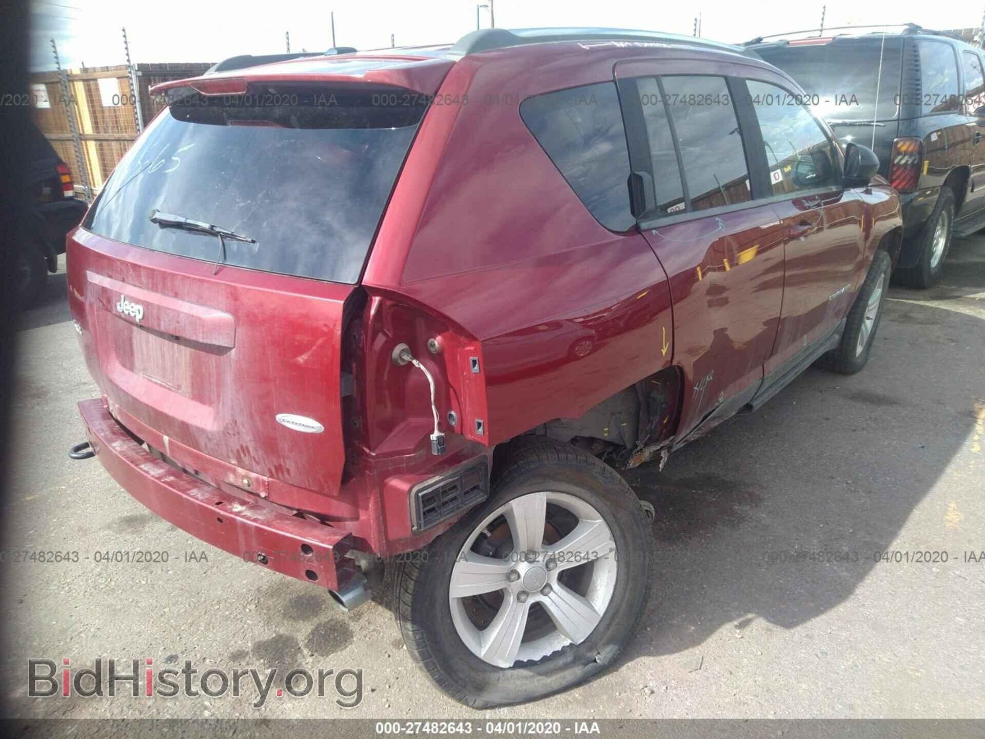 2012 JEEP COMPASS - VIN: 1C4NJDEBXCD633137 - Фото 6