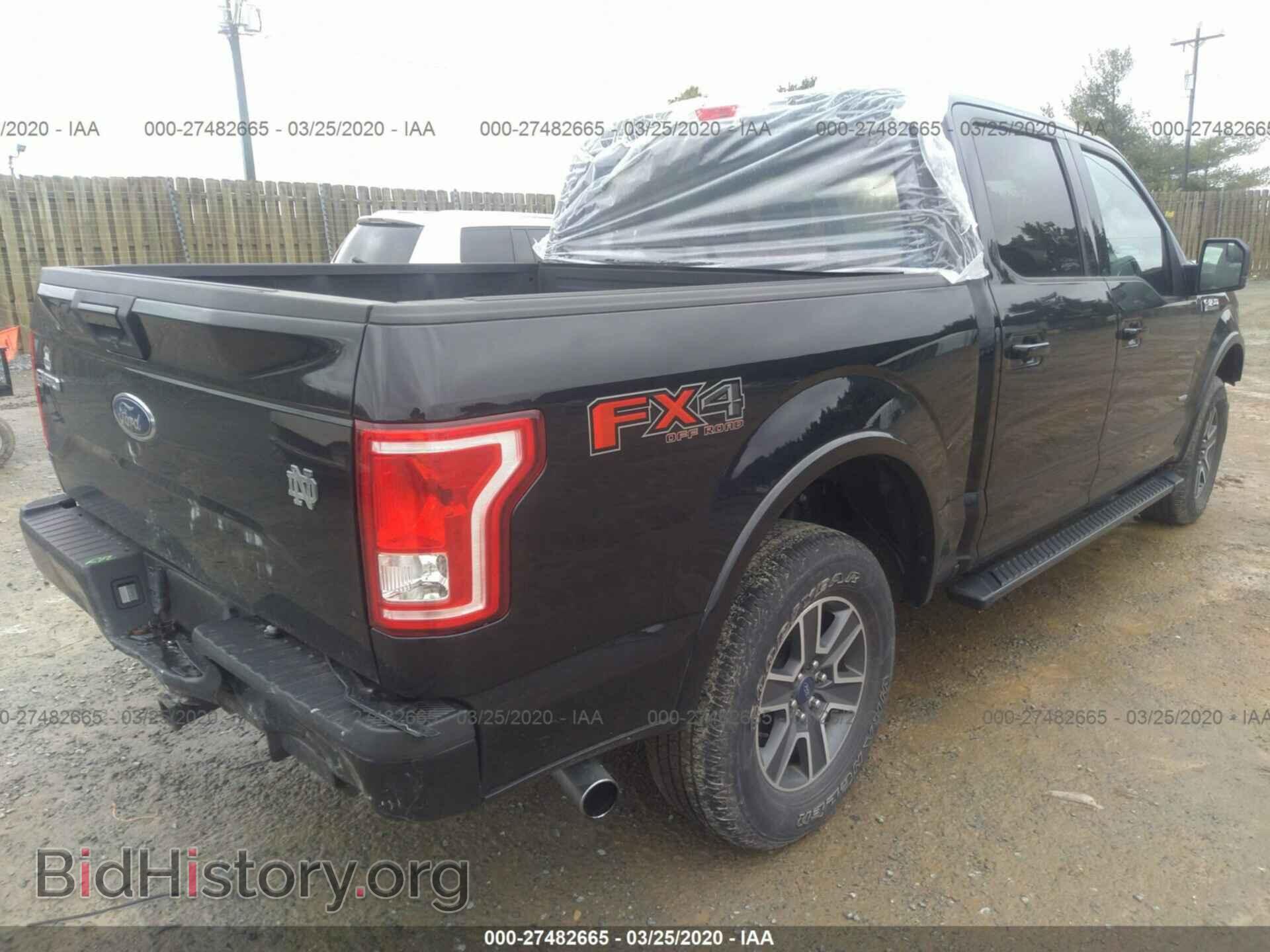 2016 FORD F150 - VIN: 1FTEW1EP1GFC80745 - Фото 4