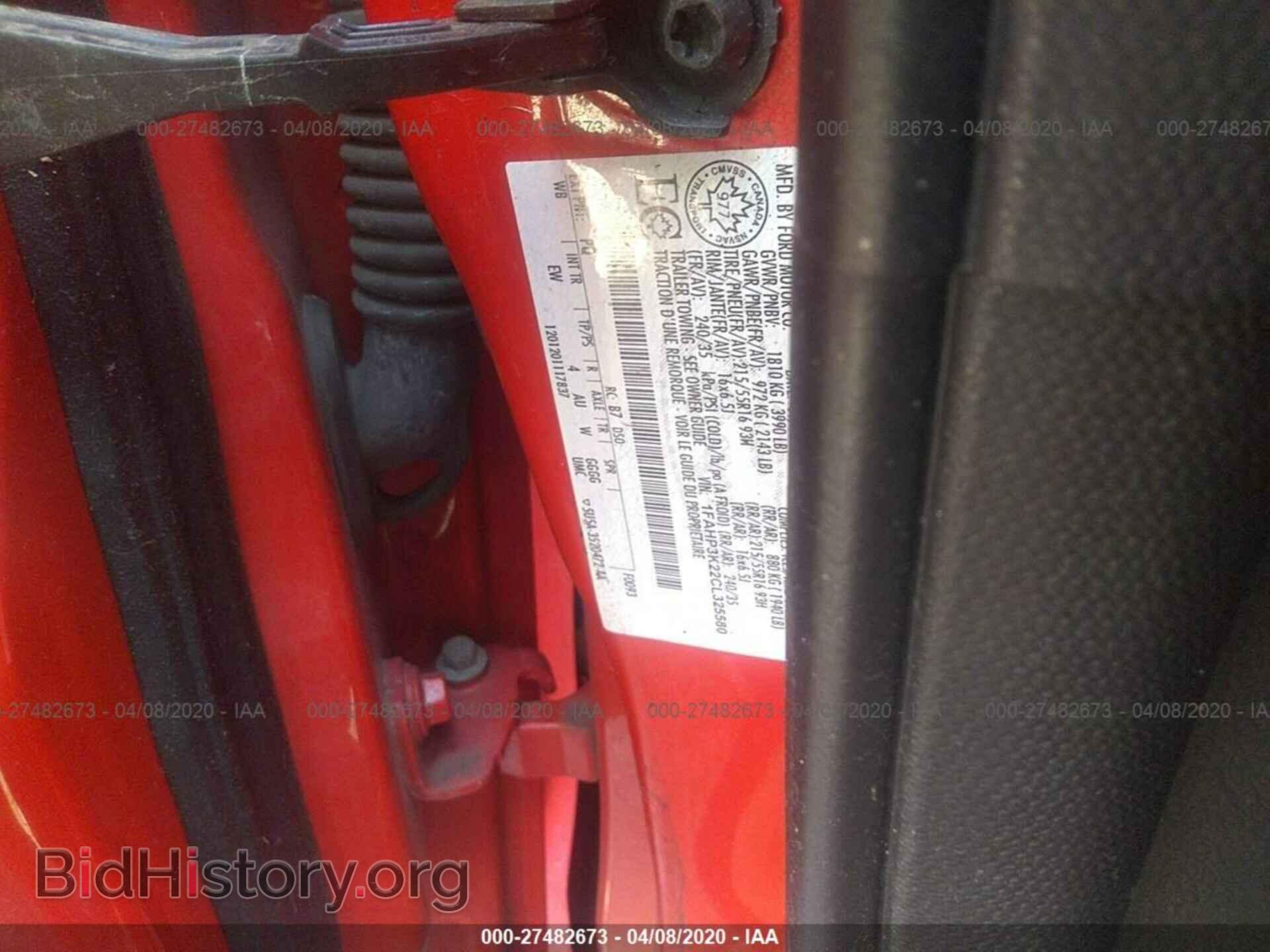 2012 FORD FOCUS - VIN: 1FAHP3K22CL325580 - Фото 9