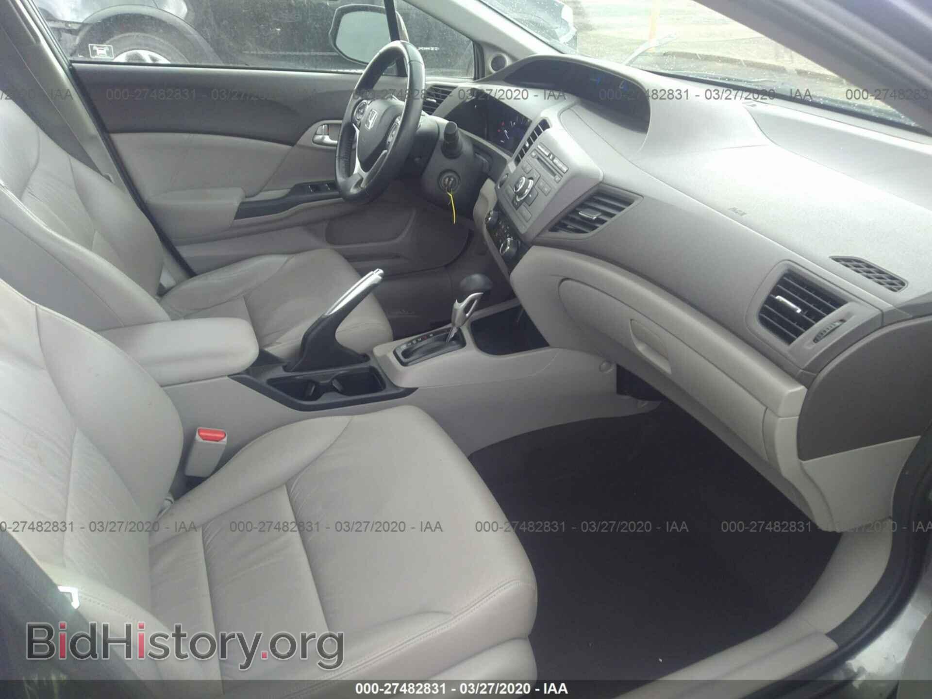 2012 HONDA CIVIC - VIN: 2HGFB2F98CH317869 - Фото 5