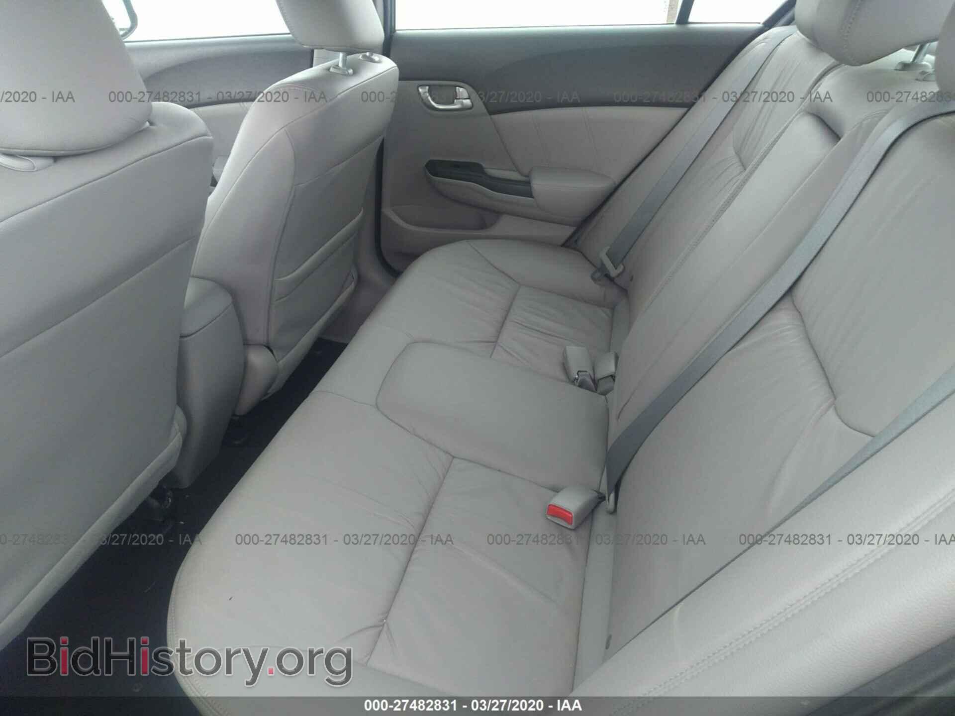 2012 HONDA CIVIC - VIN: 2HGFB2F98CH317869 - Фото 8