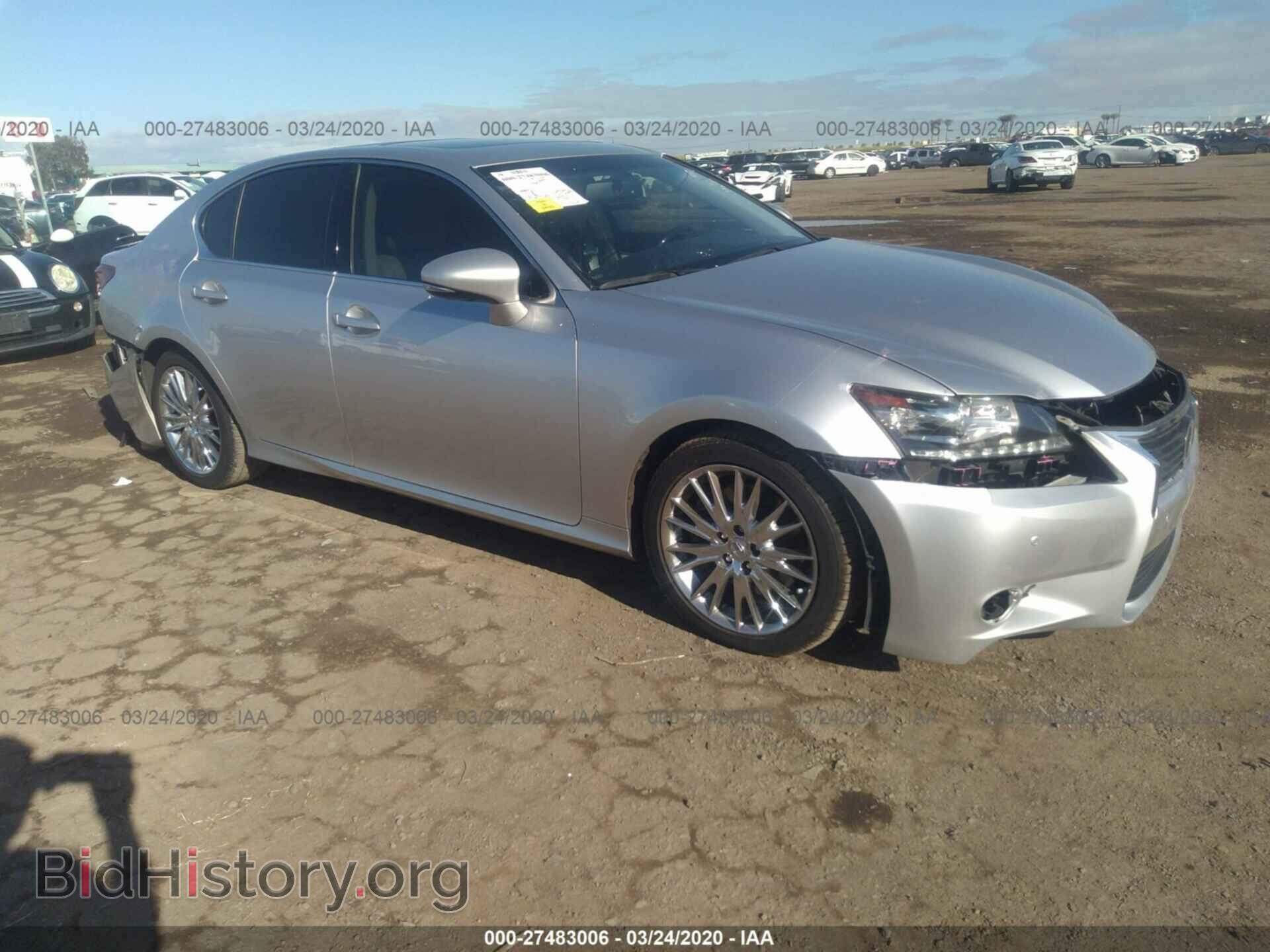 Фотография JTHBE1BL5D5000381 - LEXUS GS 2013