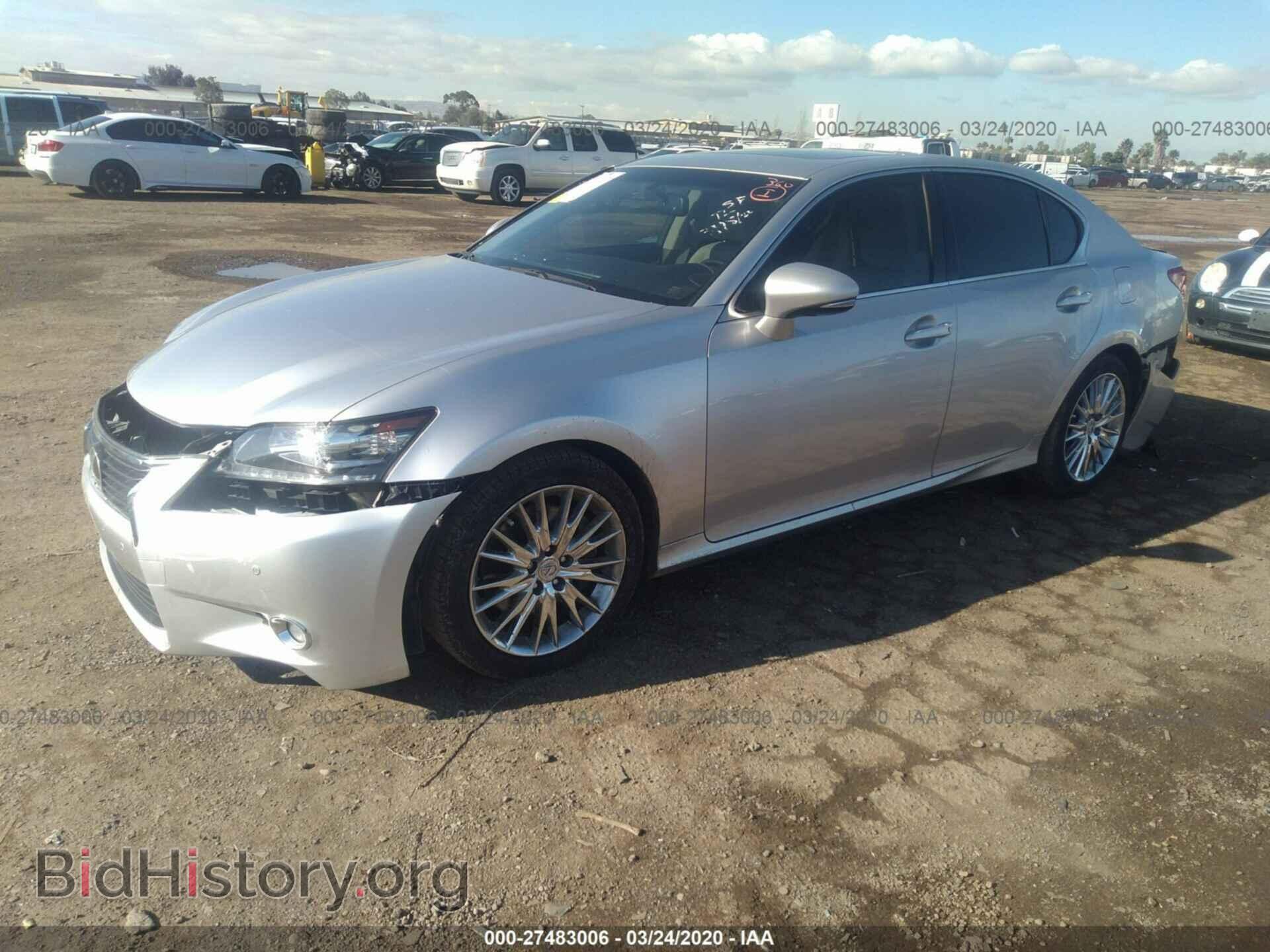 2013 LEXUS GS - VIN: JTHBE1BL5D5000381 - Photo 2