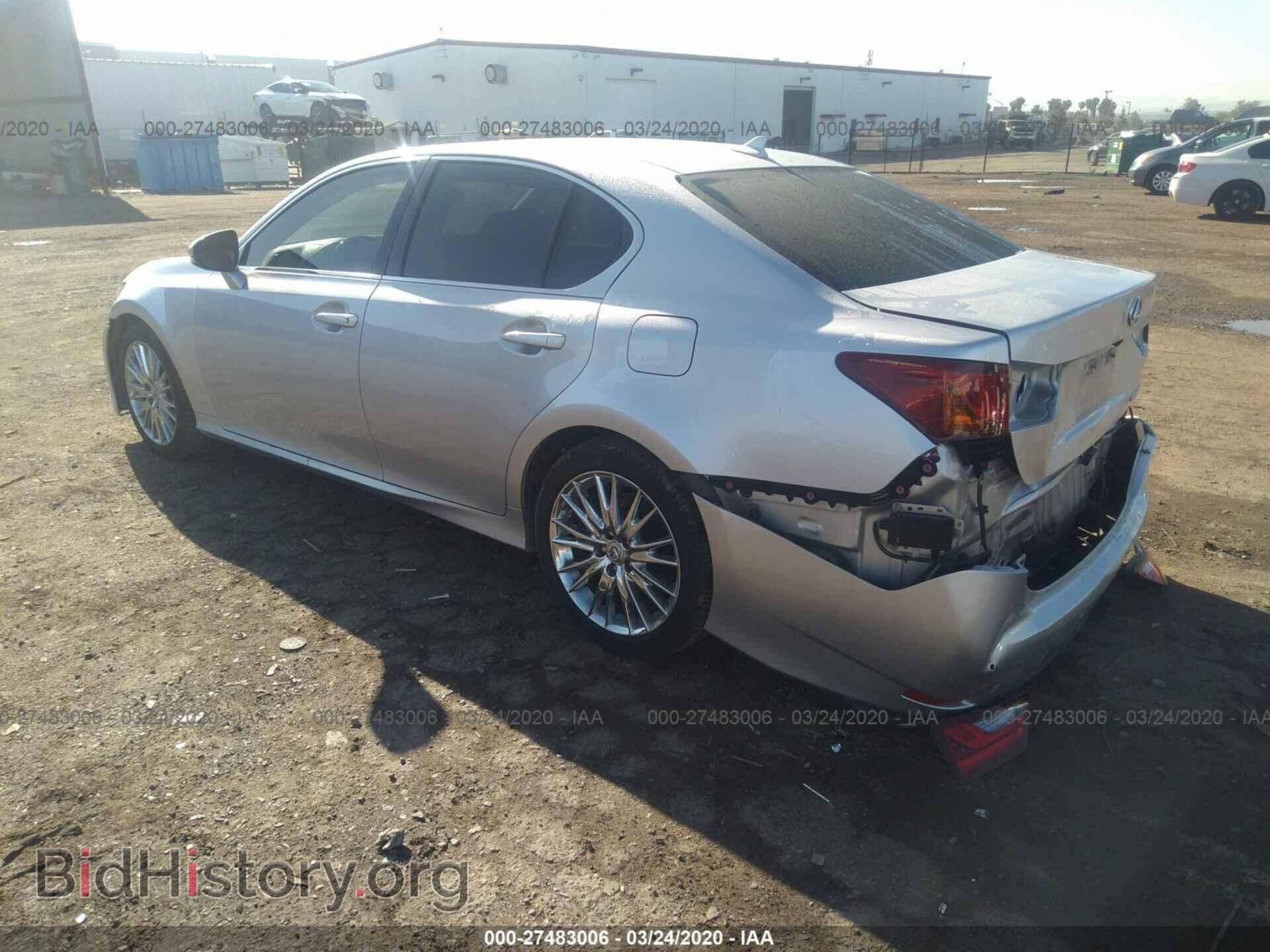 2013 LEXUS GS - VIN: JTHBE1BL5D5000381 - Photo 3