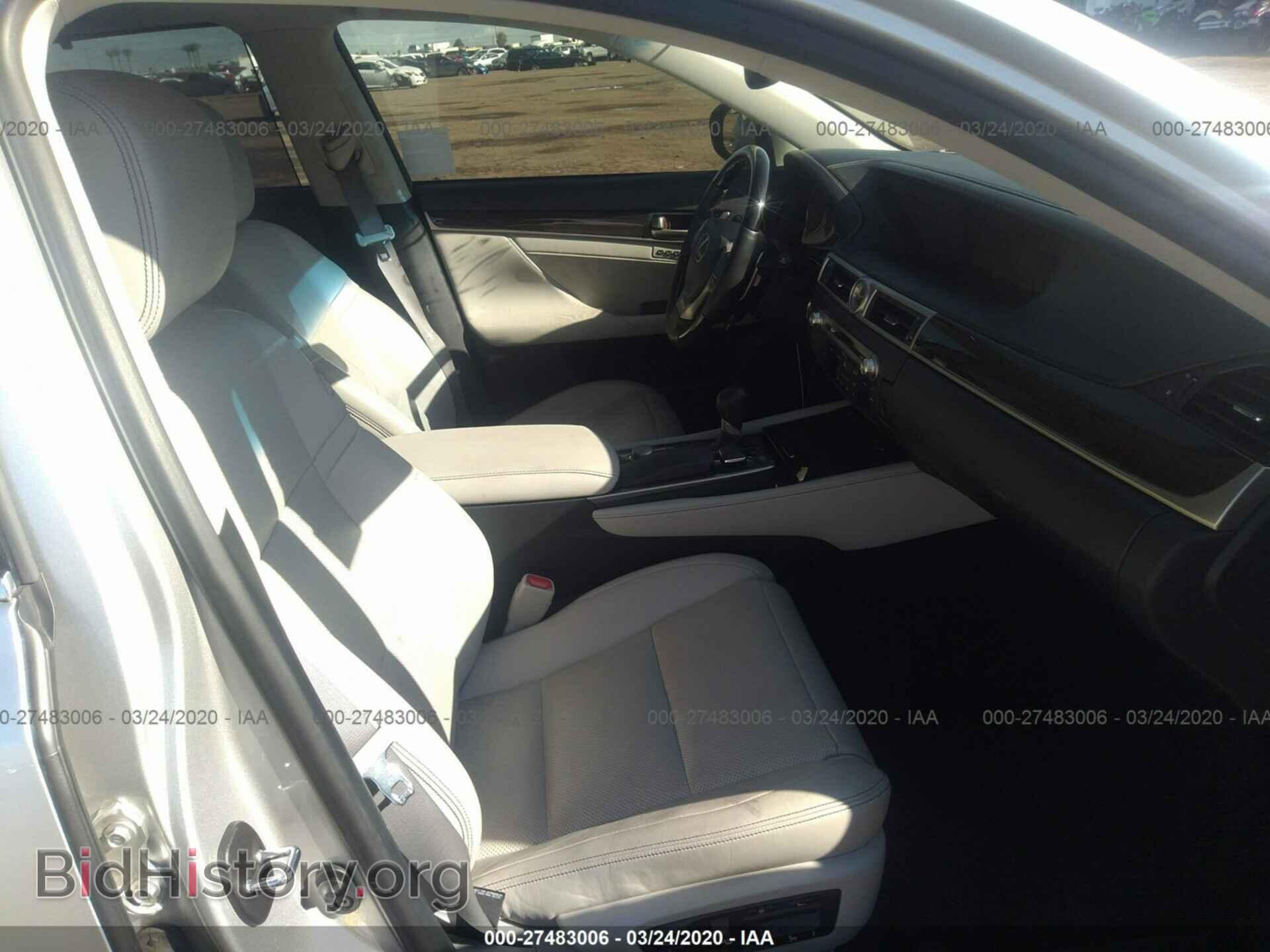 2013 LEXUS GS - VIN: JTHBE1BL5D5000381 - Photo 5