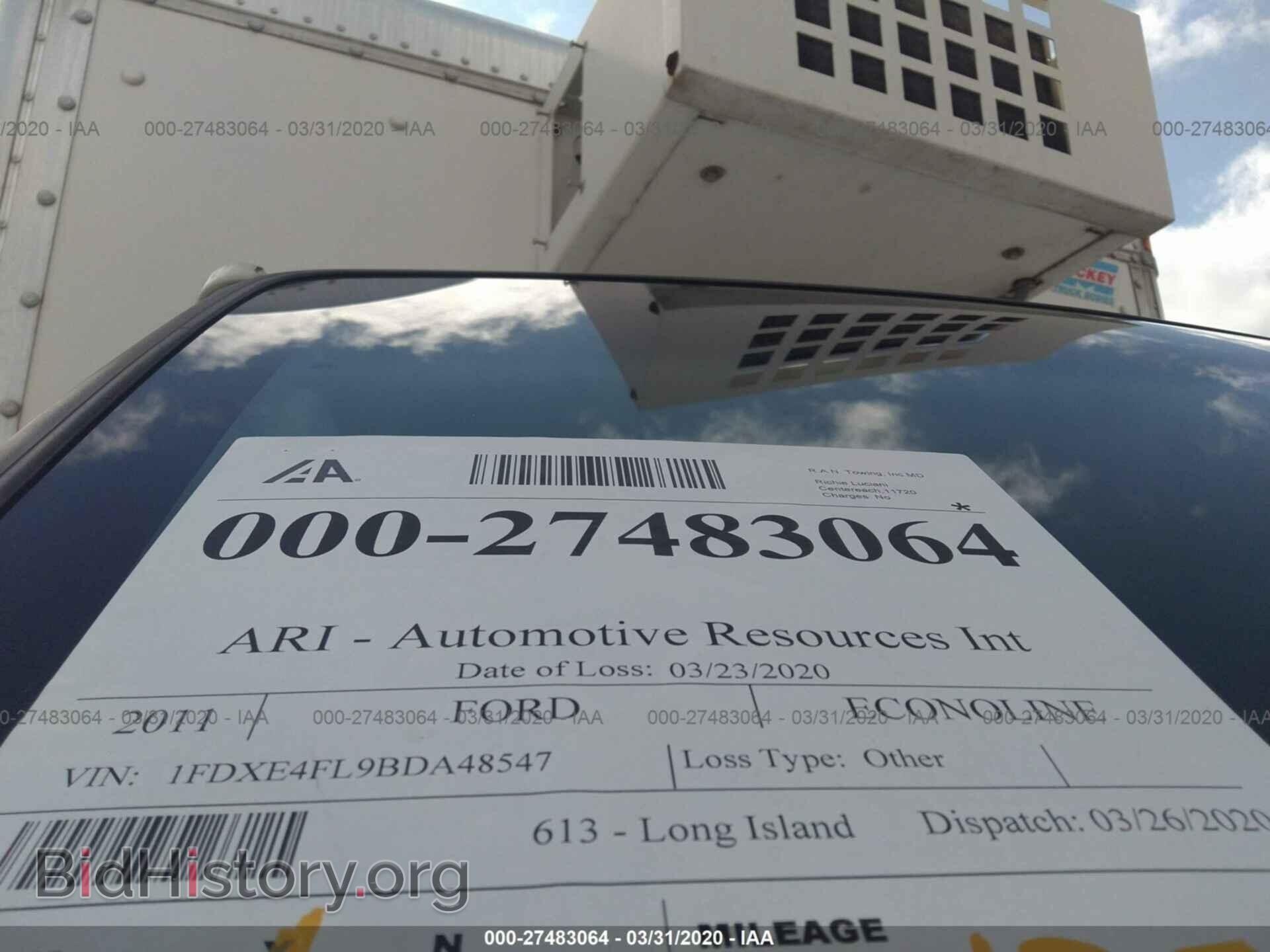 2011 FORD ECONOLINE - VIN: 1FDXE4FL9BDA48547 - Фото 2