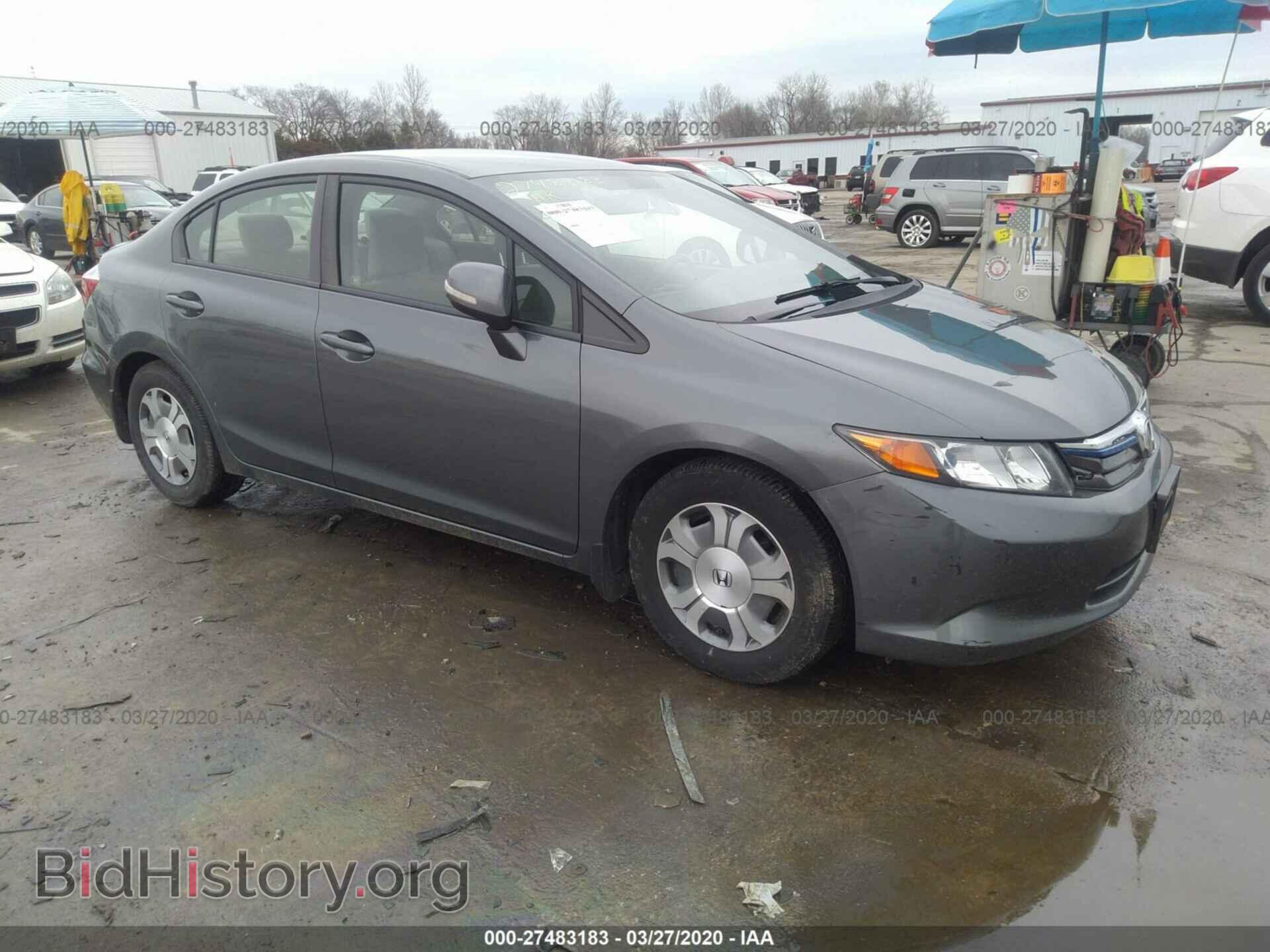 Photo JHMFB4F26CS004310 - HONDA CIVIC 2012
