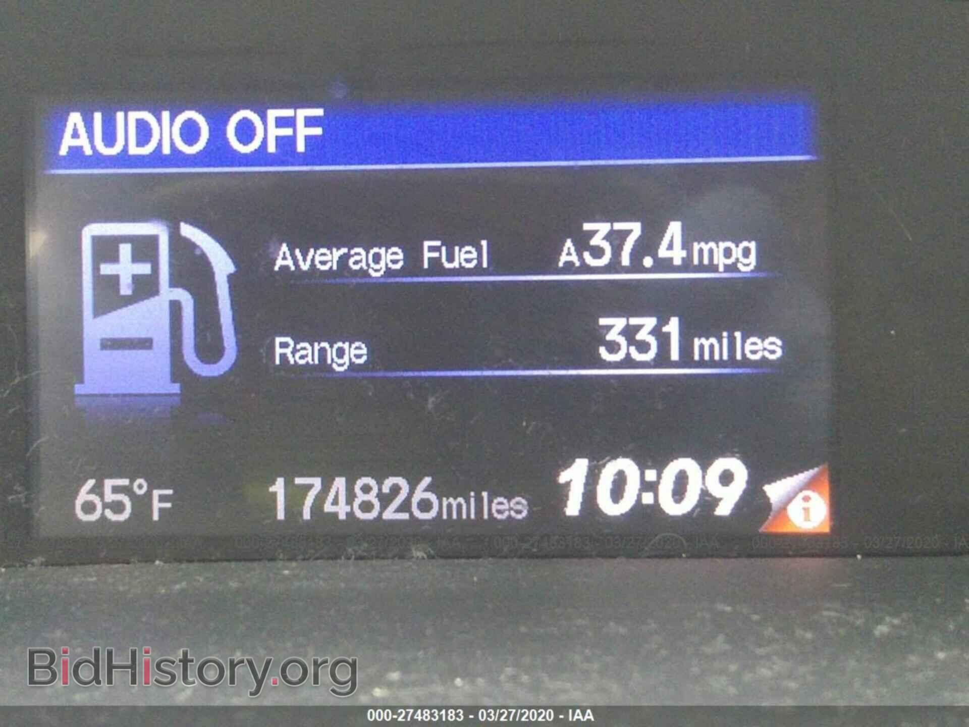 2012 HONDA CIVIC - VIN: JHMFB4F26CS004310 - Фото 7