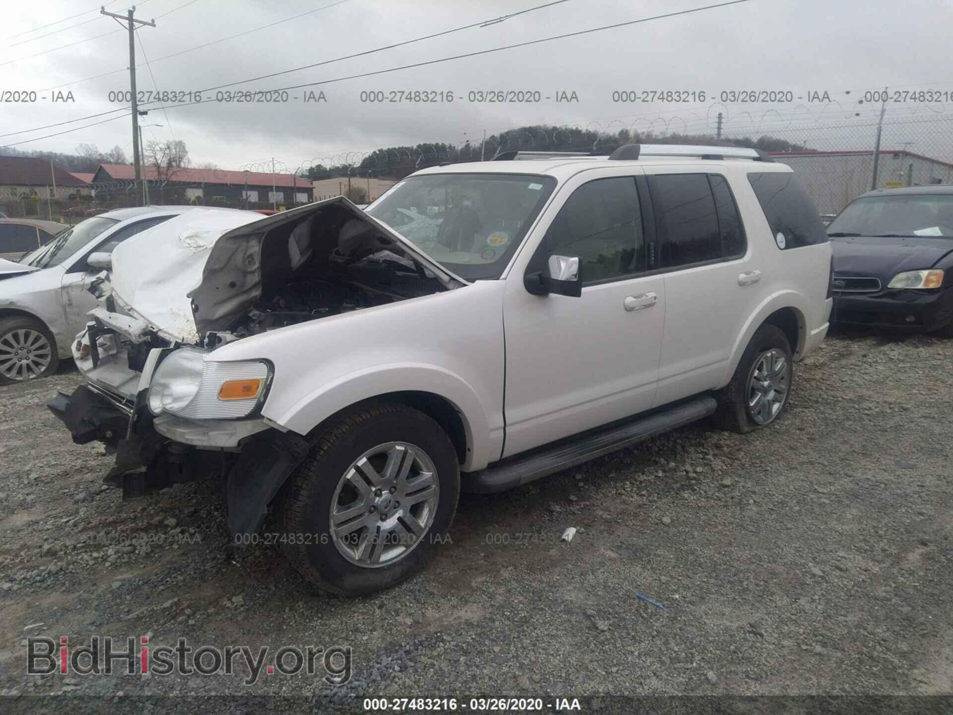 2010 FORD EXPLORER - VIN: 1FMEU7F86AUA09856 - Фото 2
