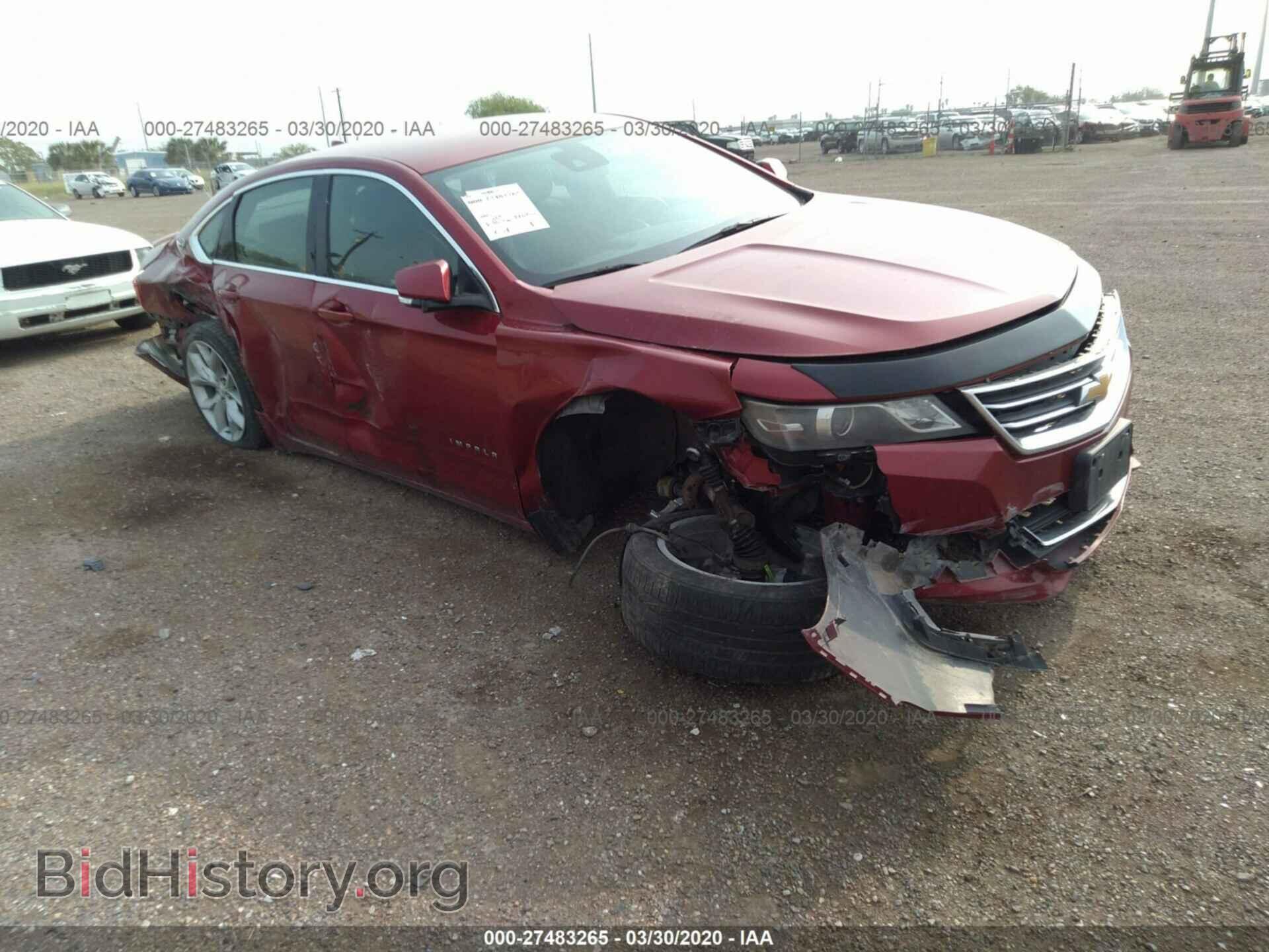 Фотография 2G1125S34E9103446 - CHEVROLET IMPALA 2014