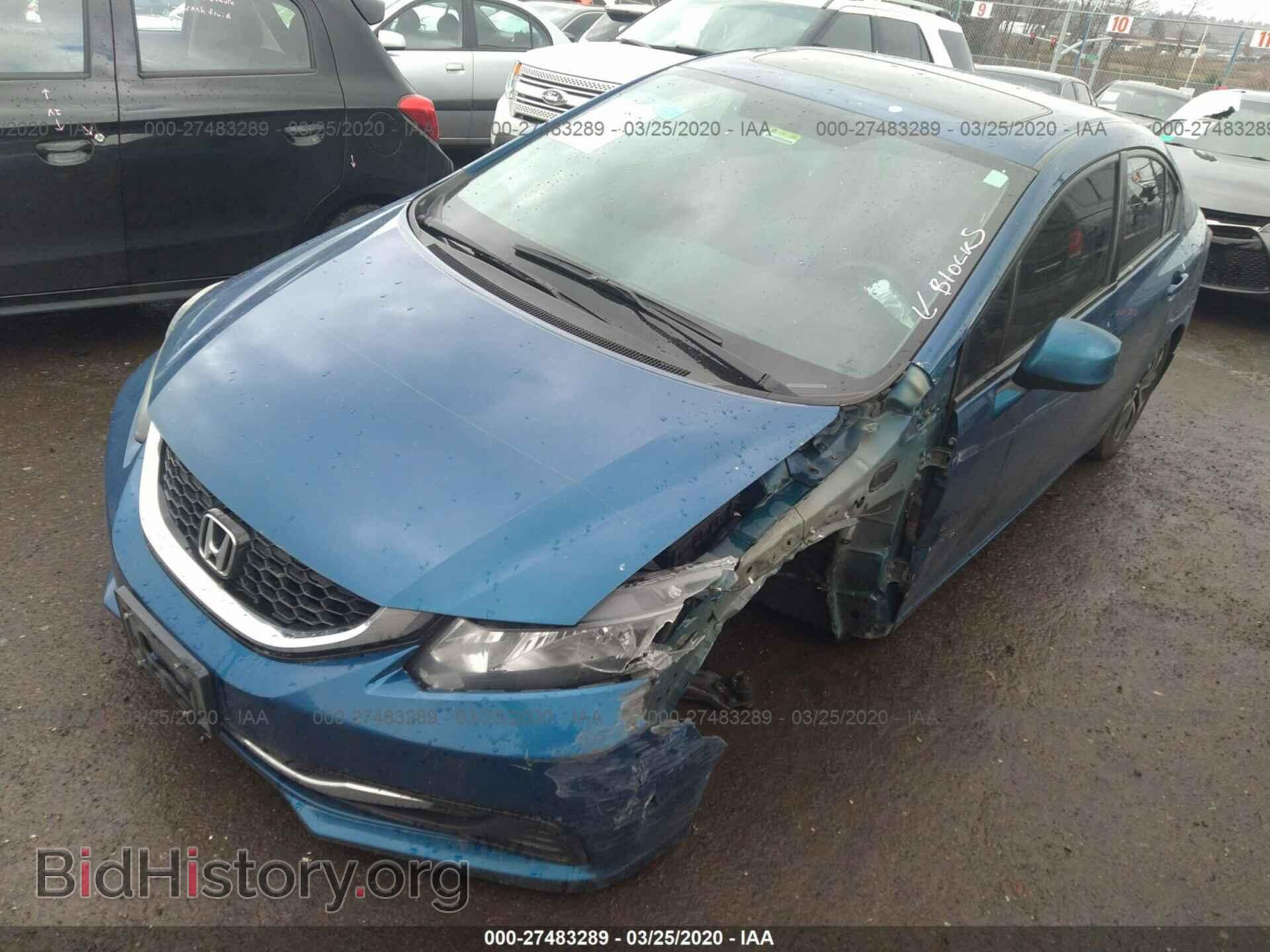 2013 HONDA CIVIC - VIN: 19XFB2F88DE254243 - Photo 2