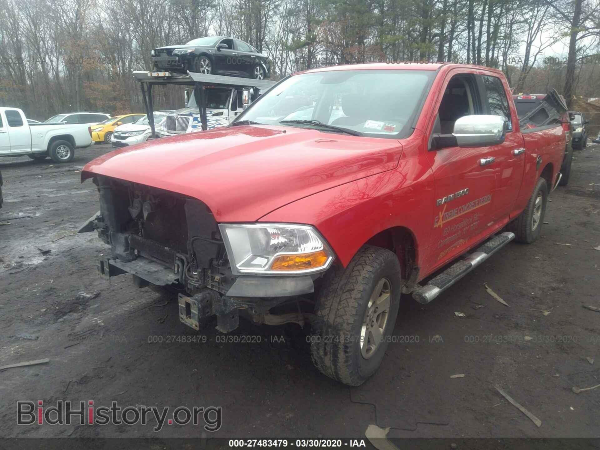 2012 DODGE RAM 1500 - VIN: 1C6RD7GP2CS139439 - Фото 2