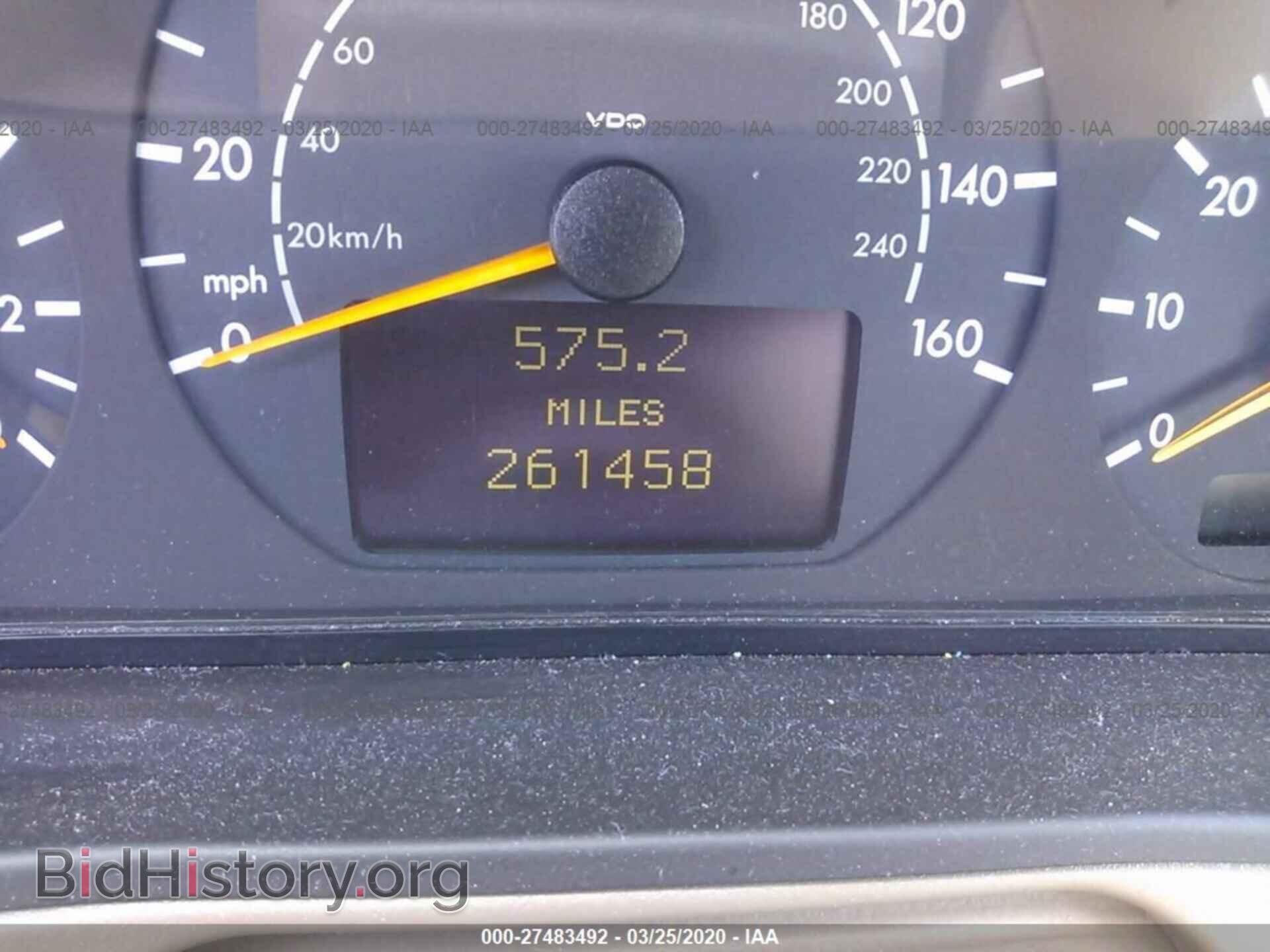2000 MERCEDES-BENZ E - VIN: WDBJF70J8YA970977 - Фото 7