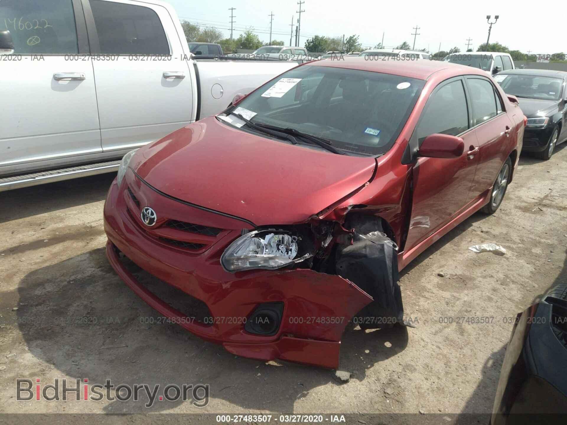 2011 TOYOTA COROLLA - VIN: 2T1BU4EE2BC664947 - Фото 2