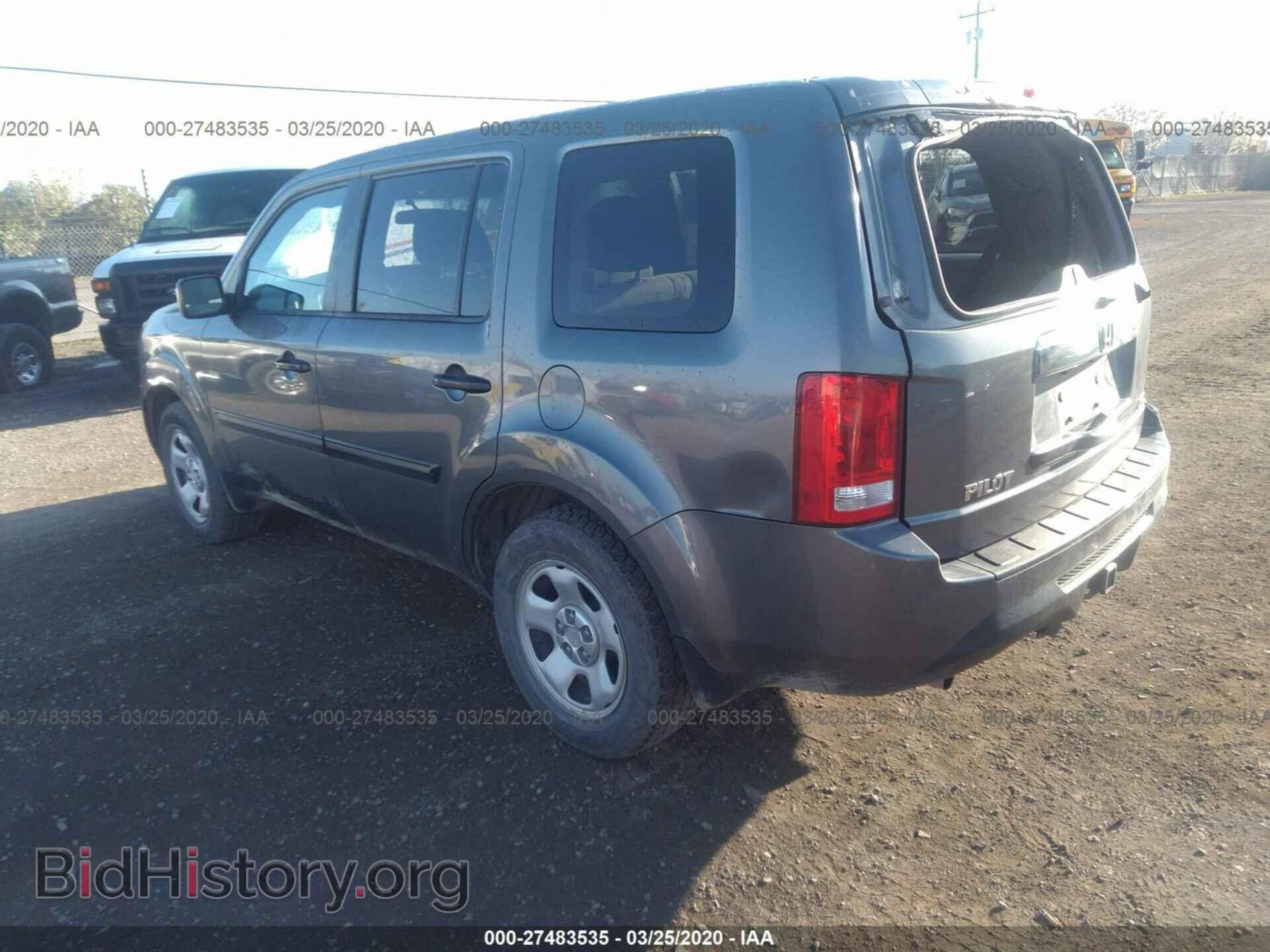 2012 HONDA PILOT - VIN: 5FNYF4H21CB005549 - Фото 3