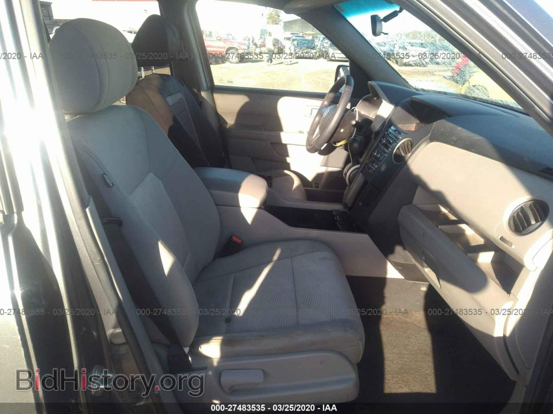 2012 HONDA PILOT - VIN: 5FNYF4H21CB005549 - Фото 5
