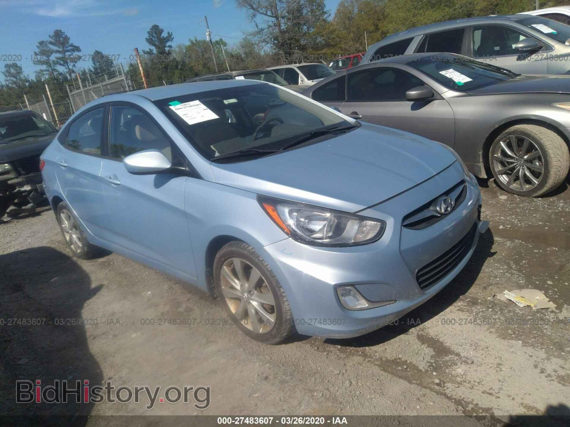 Photo KMHCU4AE7DU428631 - HYUNDAI ACCENT 2013