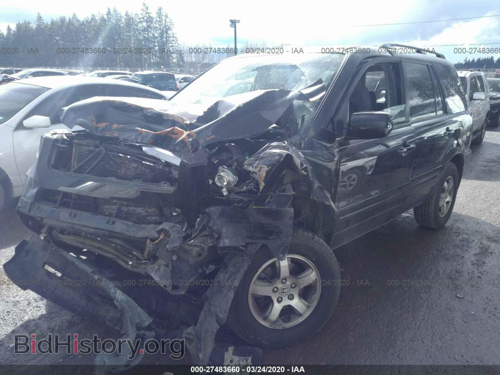2008 HONDA PILOT - VIN: 5FNYF18398B044582 - Фото 2