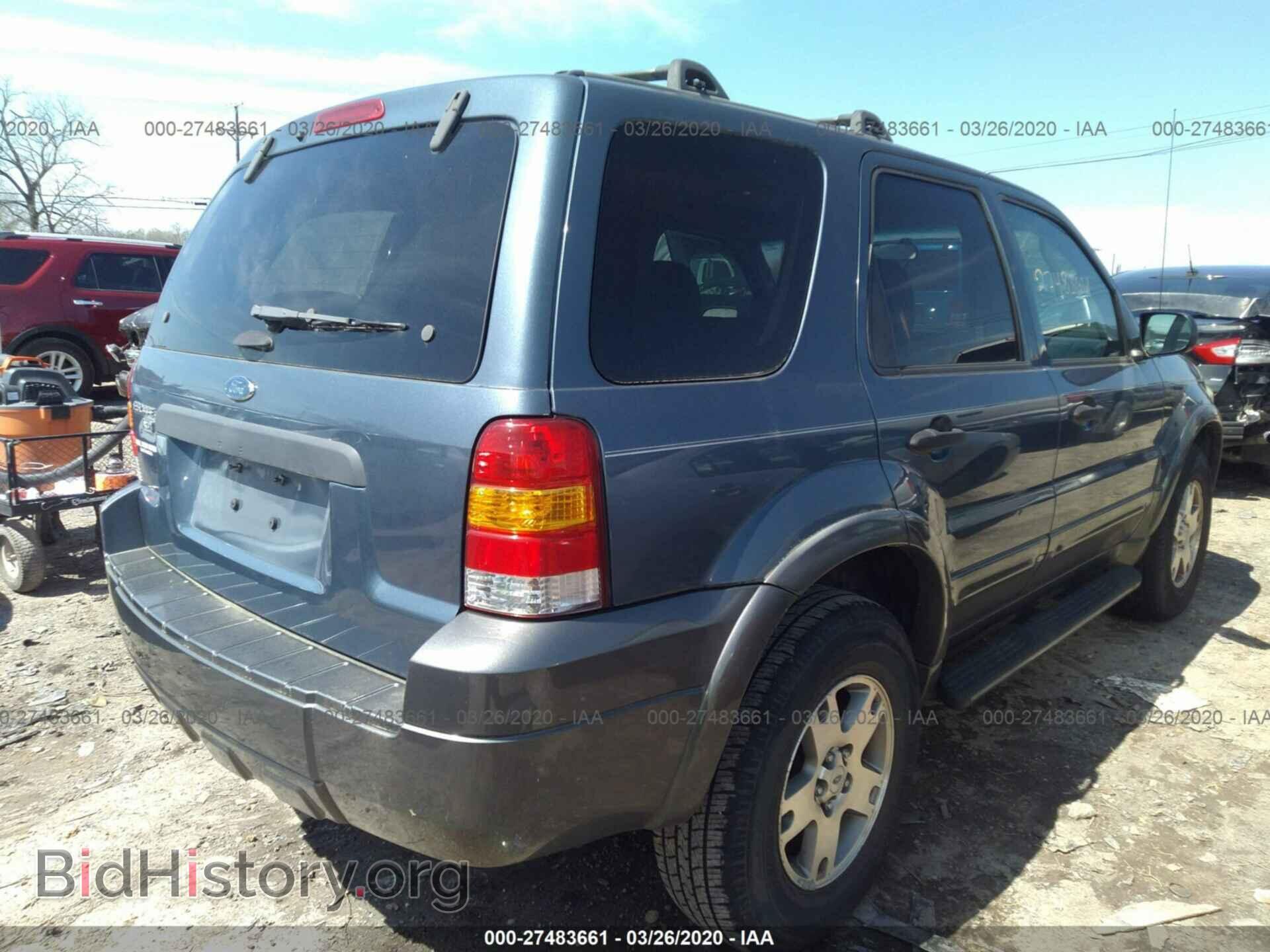 2005 FORD ESCAPE - VIN: 1FMYU03145KA74153 - Фото 4