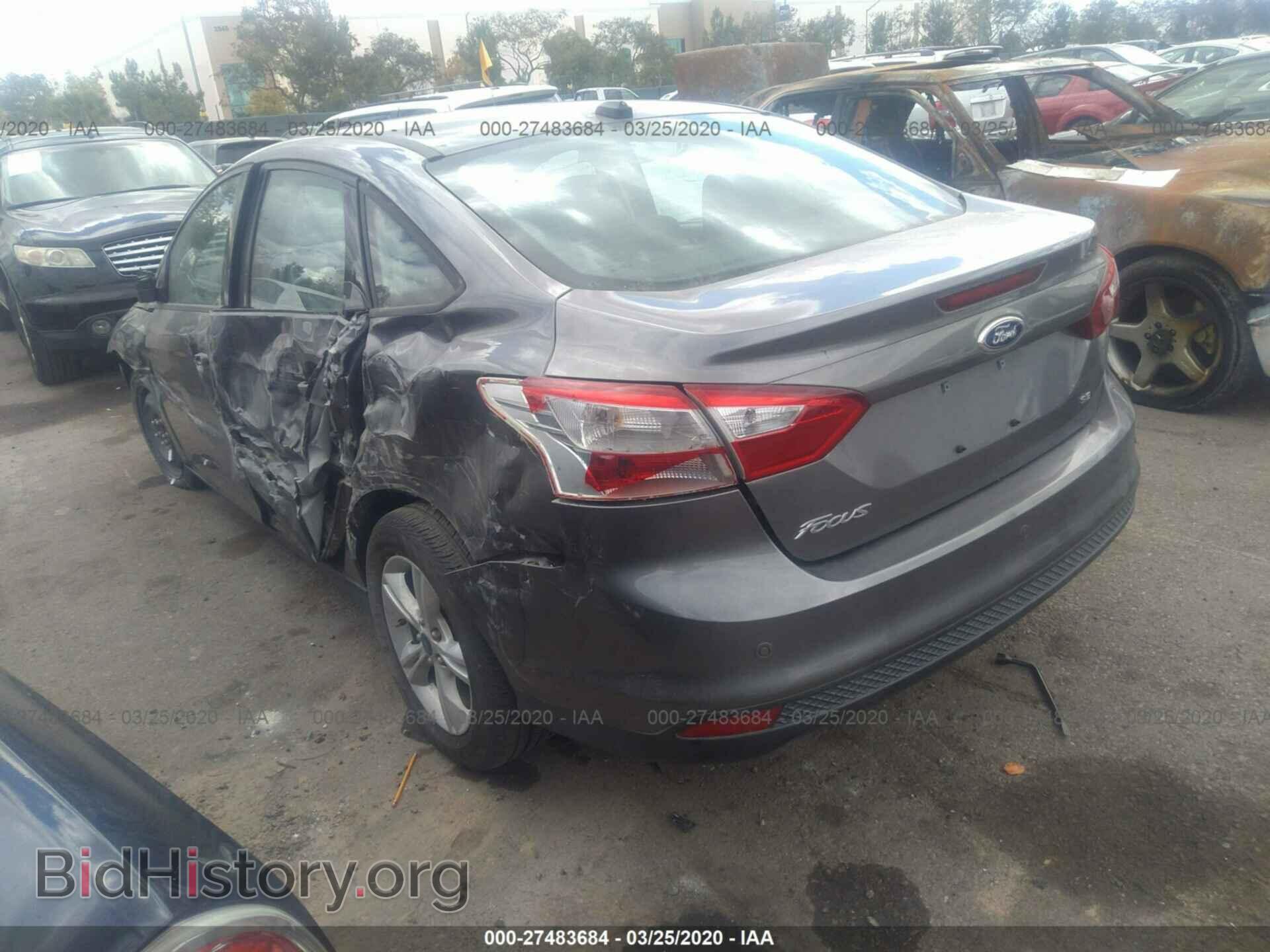 2014 FORD FOCUS - VIN: 1FADP3F27EL156524 - Фото 3