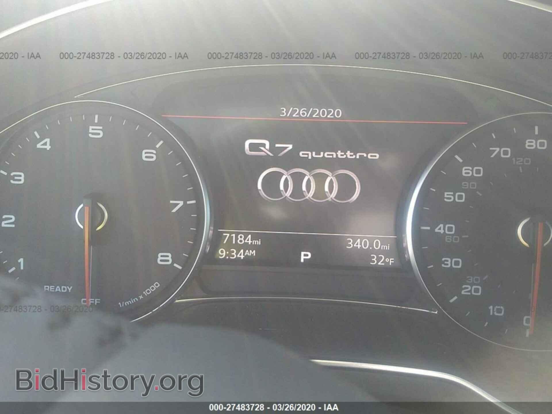 2019 AUDI Q7 - VIN: WA1AHAF70KD034985 - Фото 7