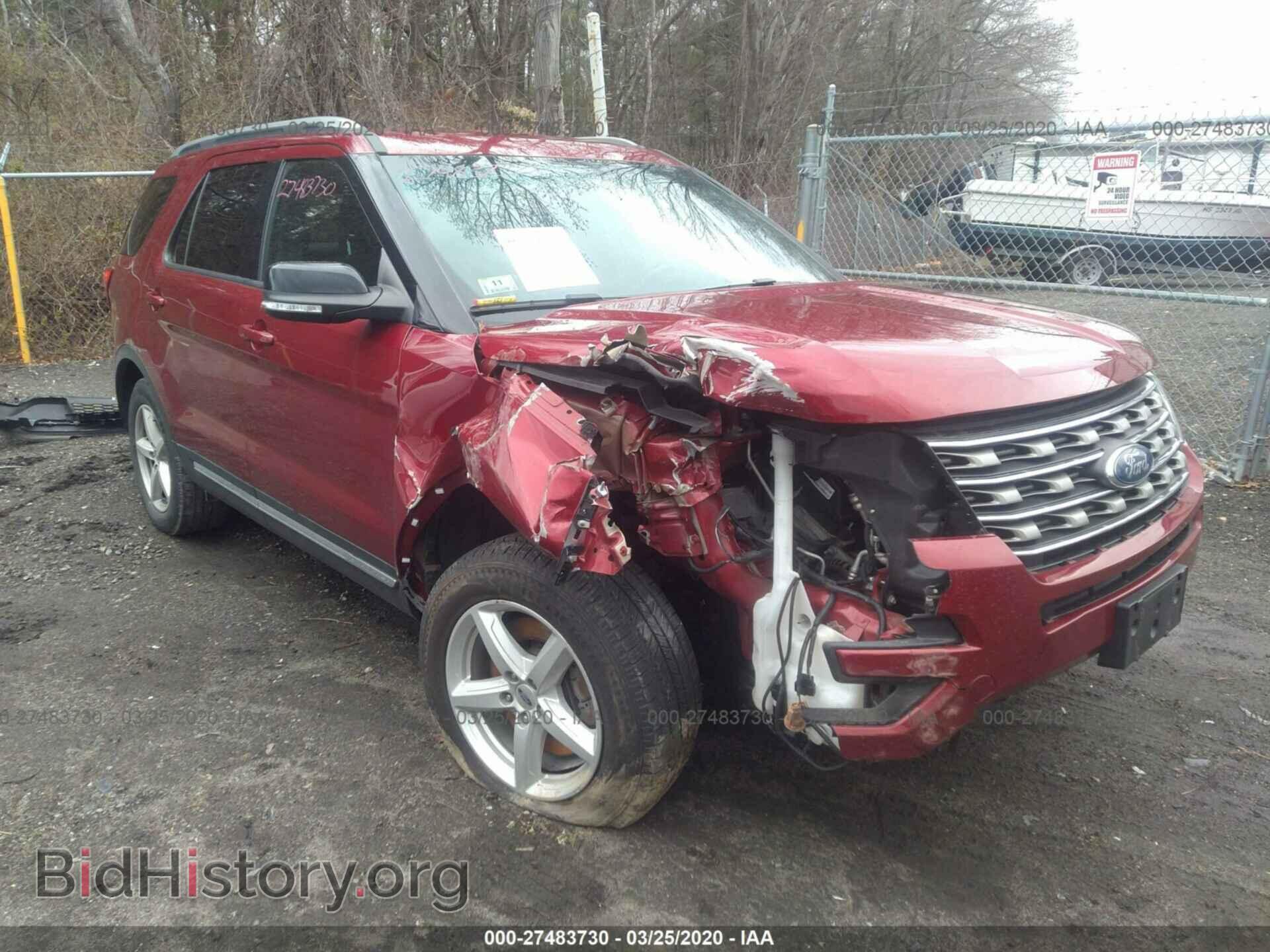 Фотография 1FM5K8D84GGC88570 - FORD EXPLORER 2016