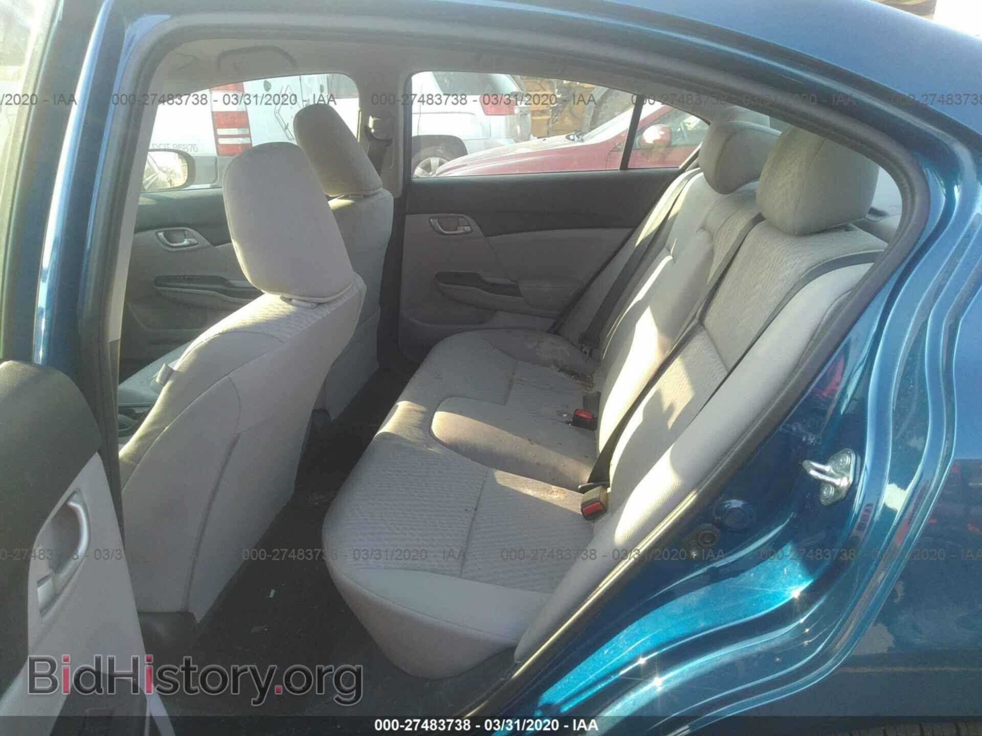 2014 HONDA CIVIC - VIN: 19XFB2F56EE070779 - Фото 8