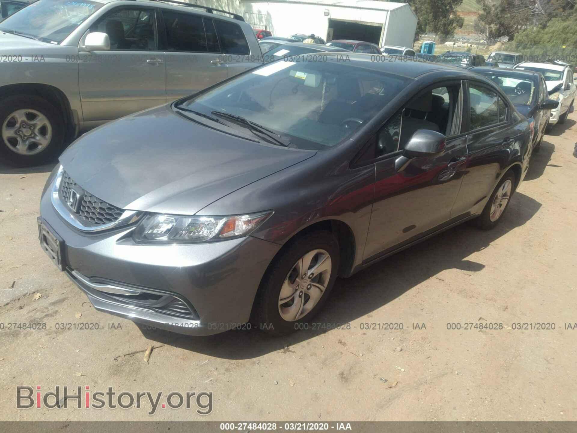 2013 HONDA CIVIC - VIN: 19XFB2F54DE278335 - Фото 2