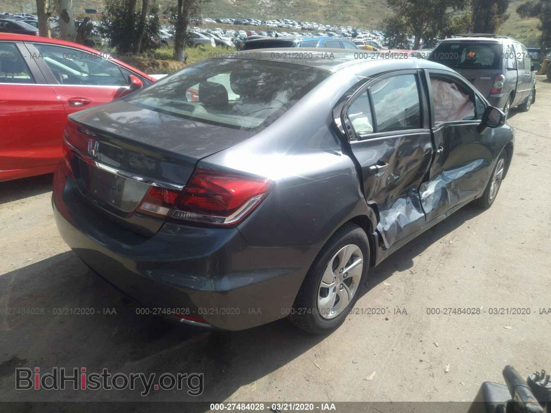 2013 HONDA CIVIC - VIN: 19XFB2F54DE278335 - Фото 4
