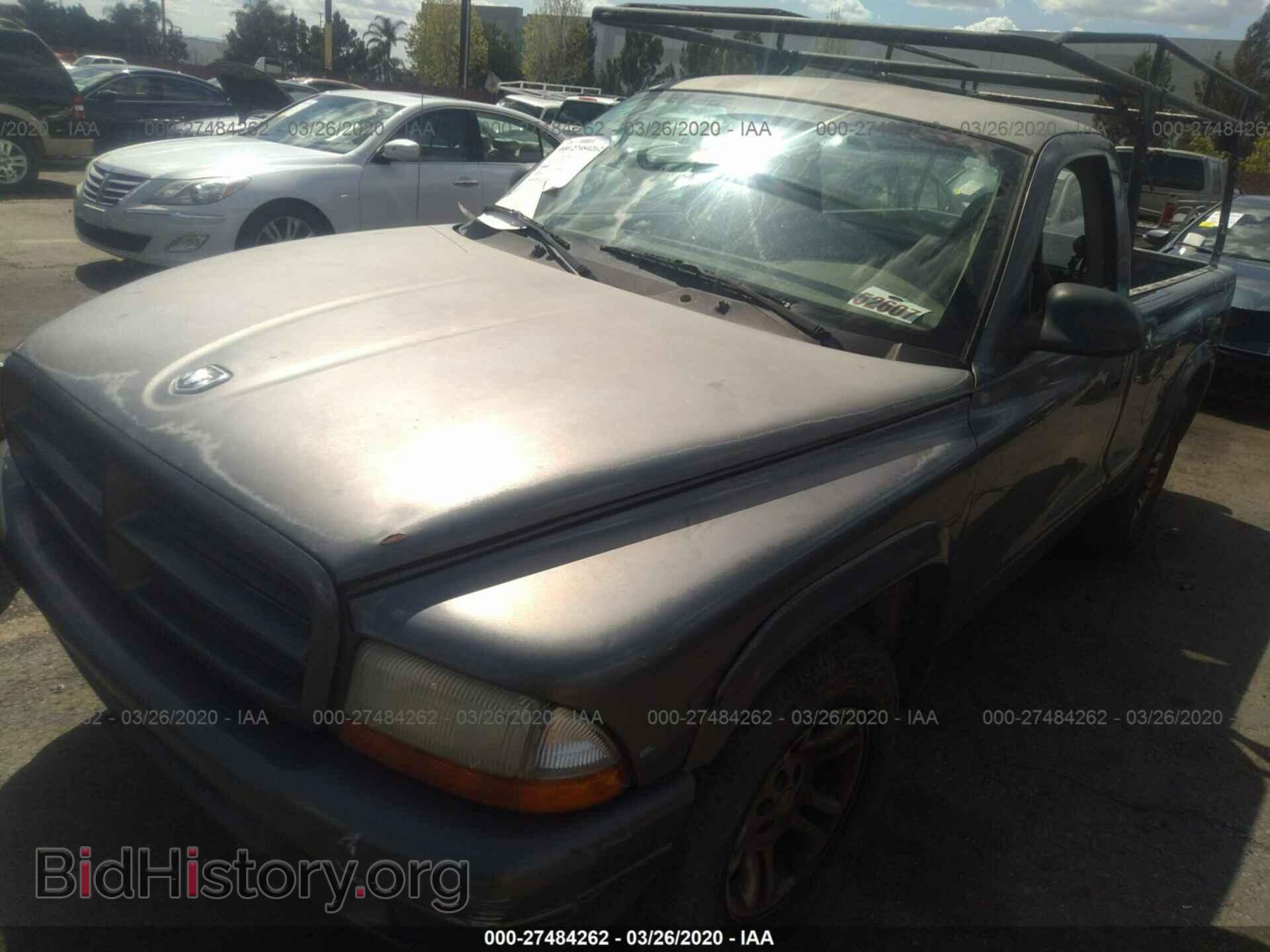 2002 DODGE DAKOTA - VIN: 1B7FL16X02S714973 - Фото 2