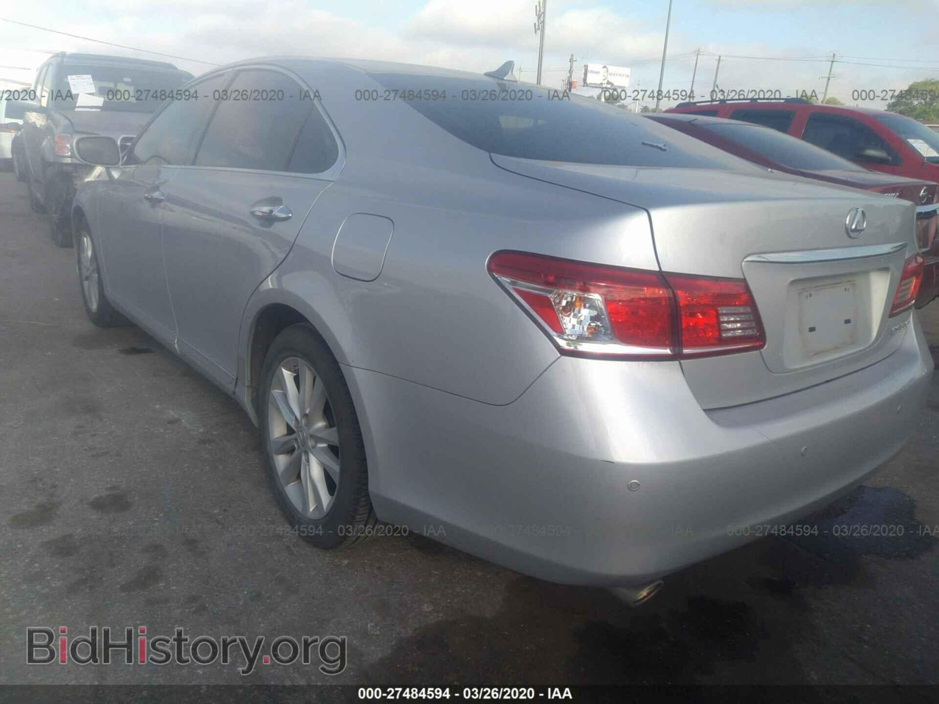 2011 LEXUS ES 350 - VIN: JTHBK1EG5B2452353 - Фото 3