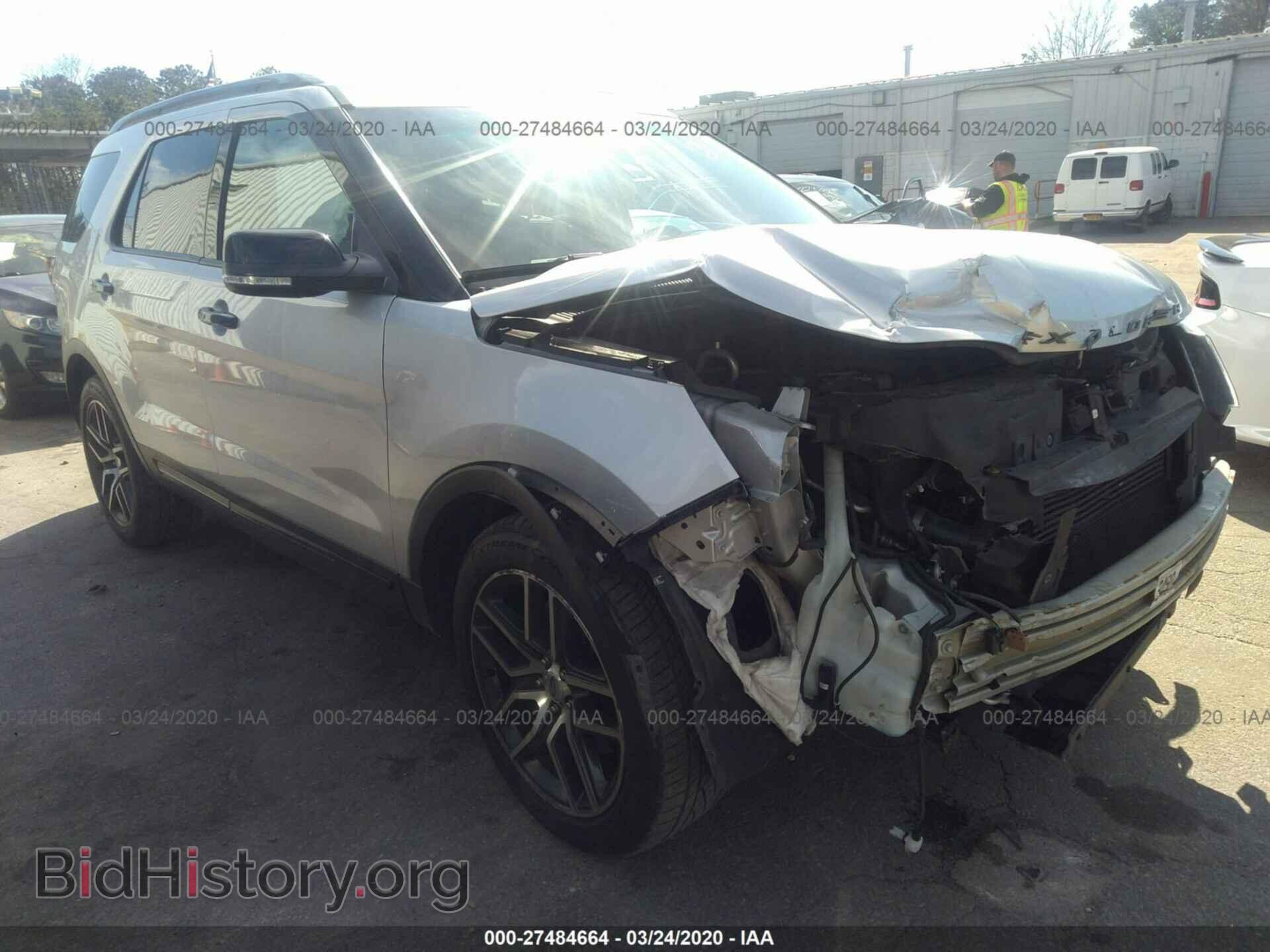 Фотография 1FM5K8GT8GGC38223 - FORD EXPLORER 2016