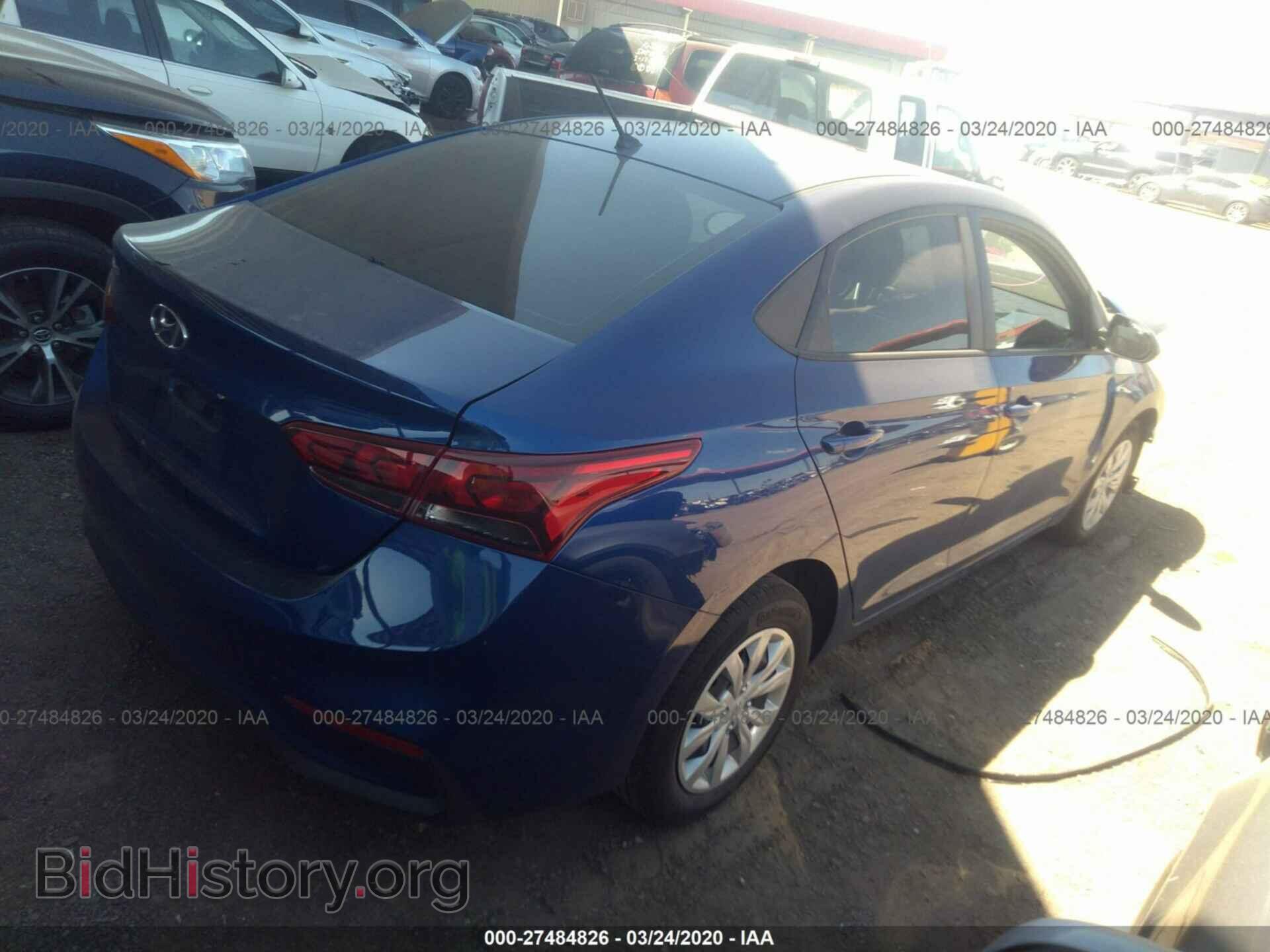 2020 HYUNDAI ACCENT - VIN: 3KPC24A6XLE101608 - Фото 4