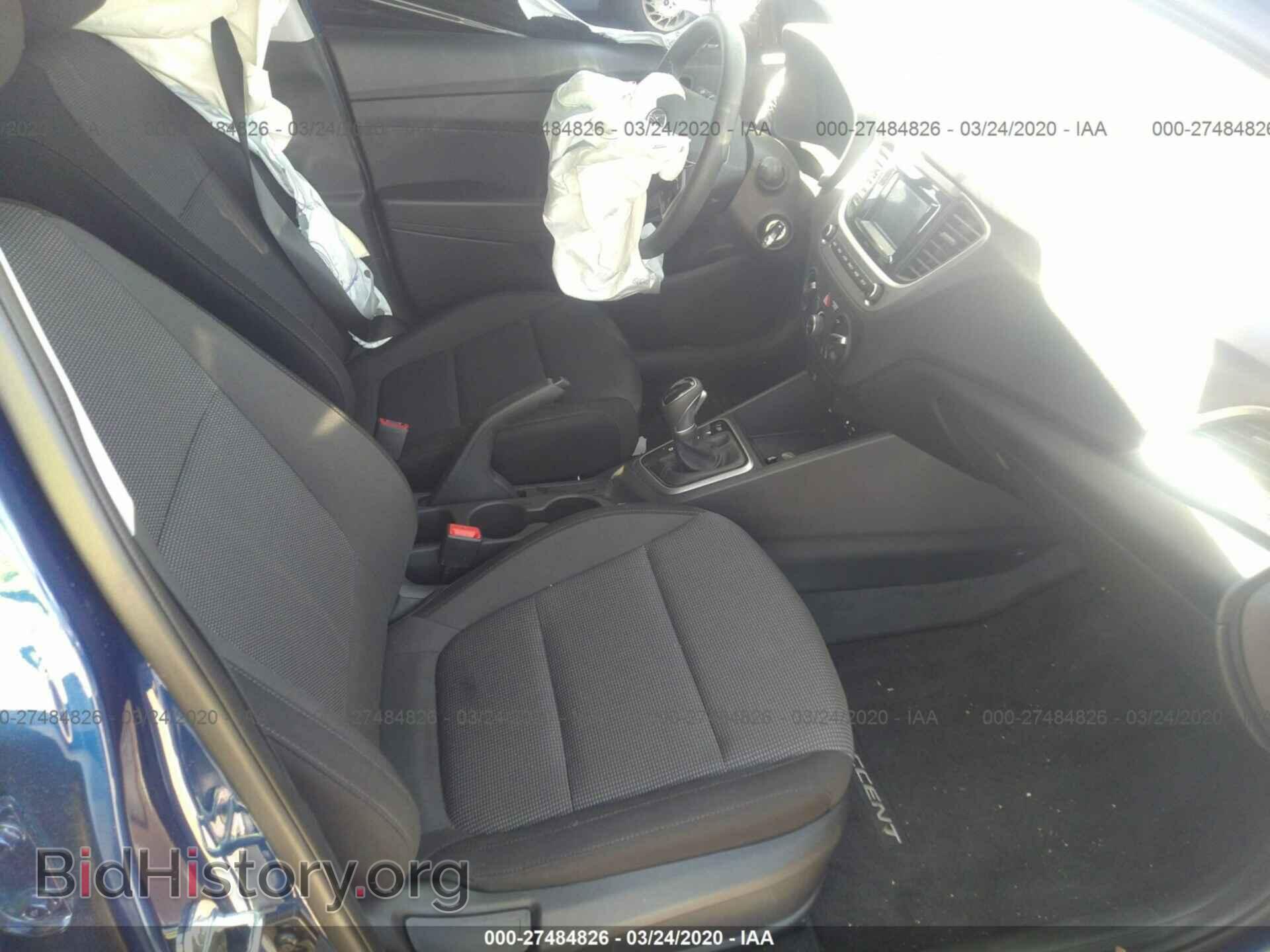 2020 HYUNDAI ACCENT - VIN: 3KPC24A6XLE101608 - Фото 5