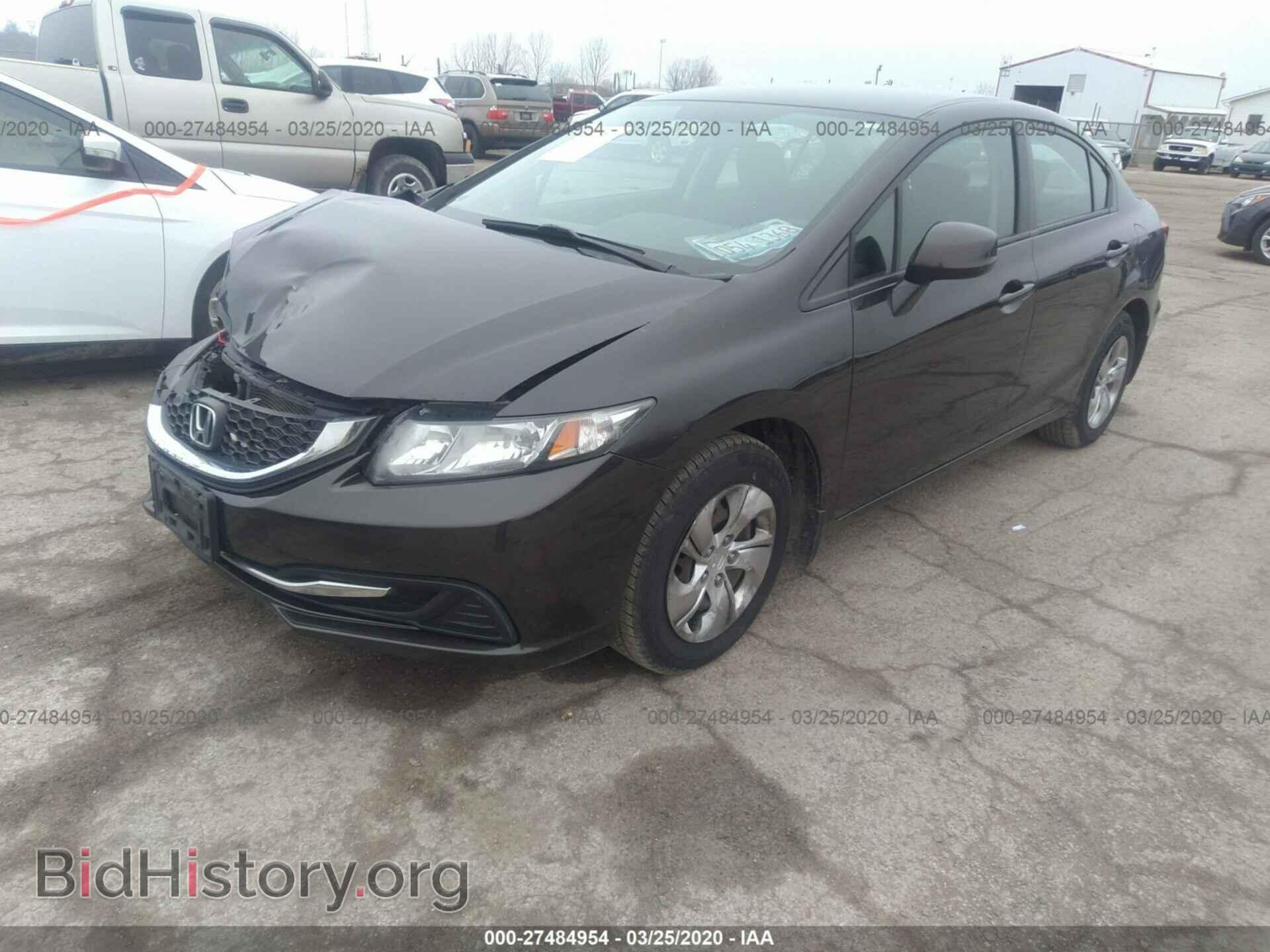 2013 HONDA CIVIC - VIN: 19XFB2F52DE004230 - Фото 2