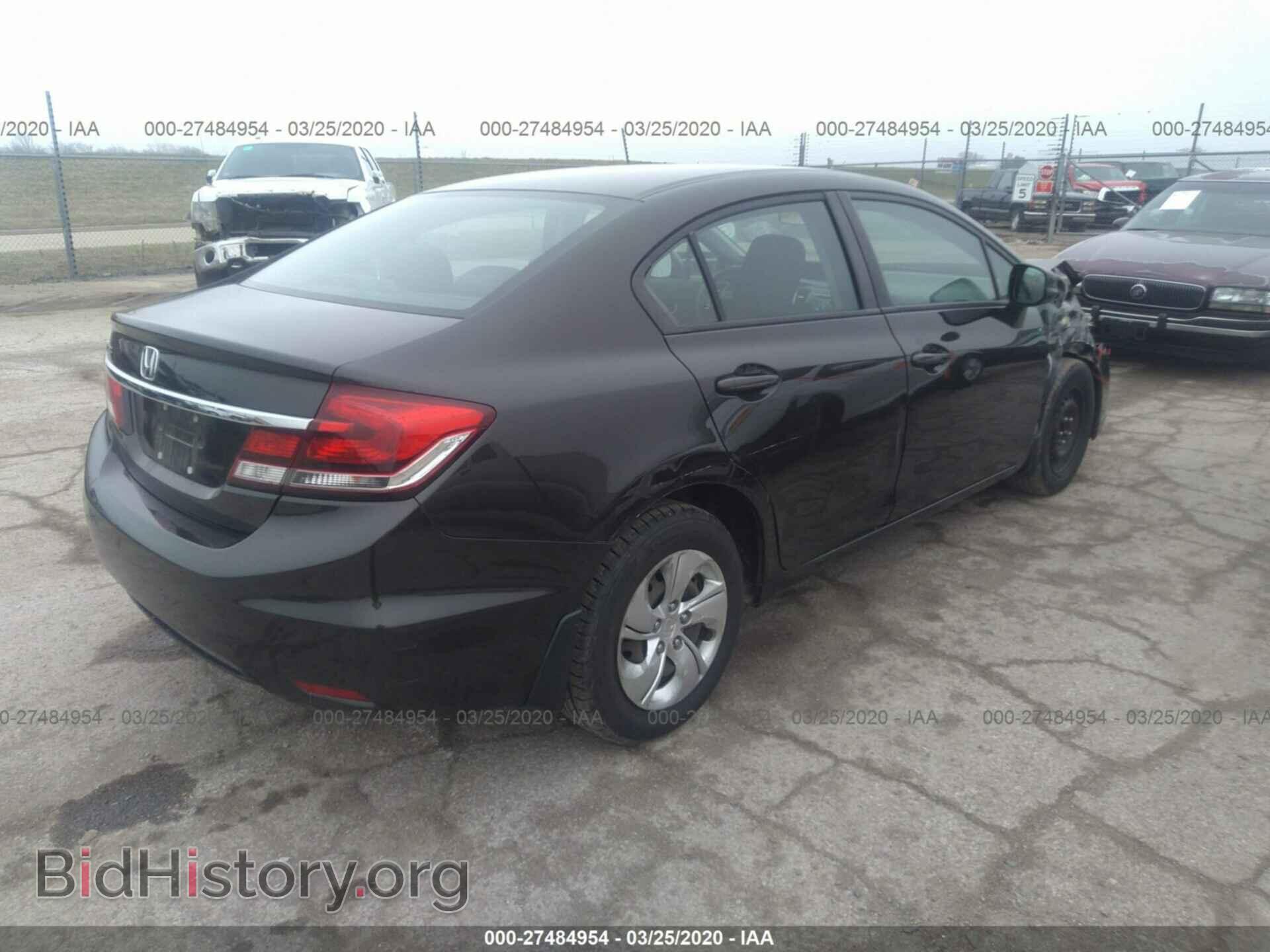 2013 HONDA CIVIC - VIN: 19XFB2F52DE004230 - Фото 4