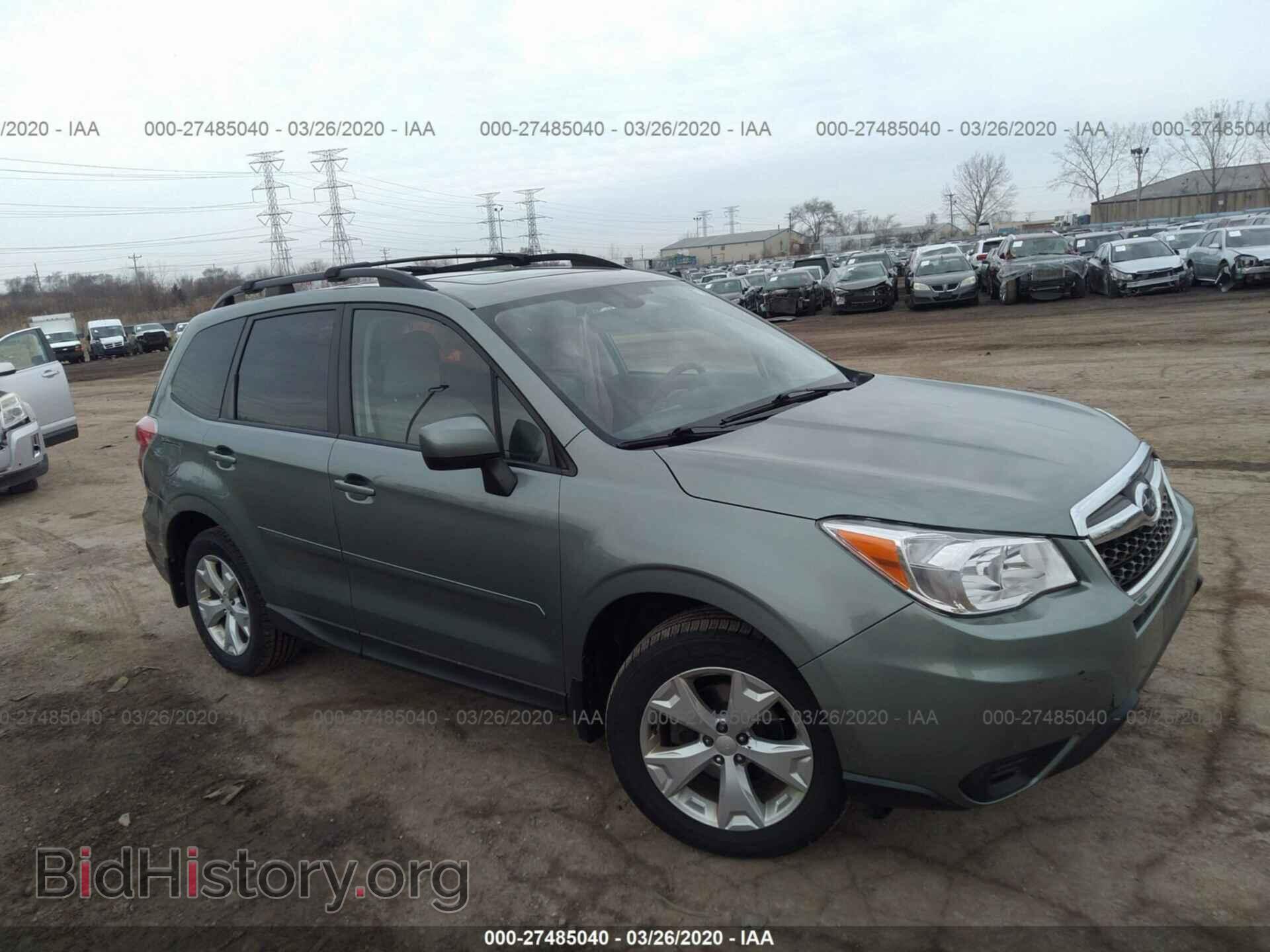 Фотография JF2SJAGC2FH408698 - SUBARU FORESTER 2015