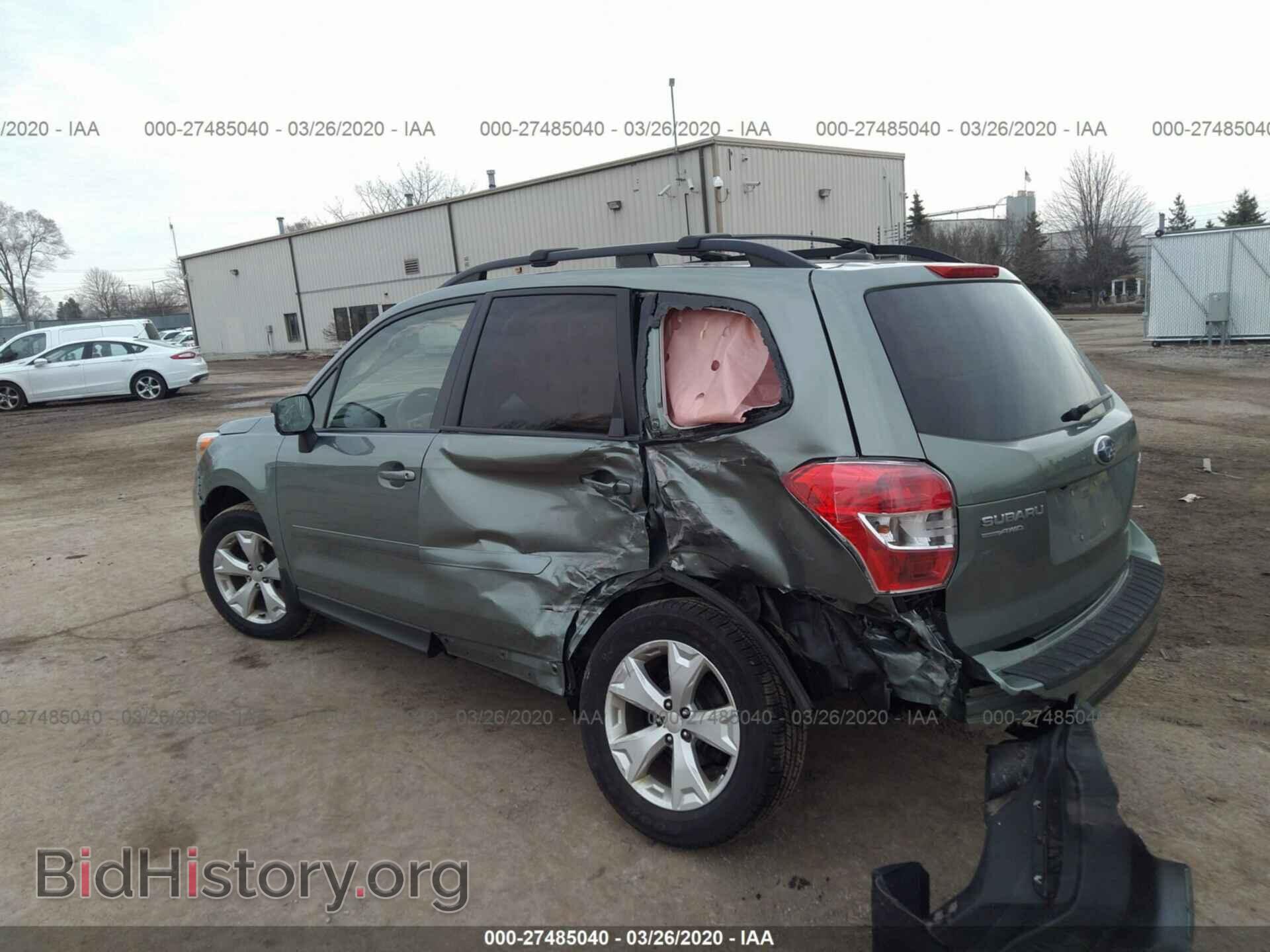 2015 SUBARU FORESTER - VIN: JF2SJAGC2FH408698 - Фото 3