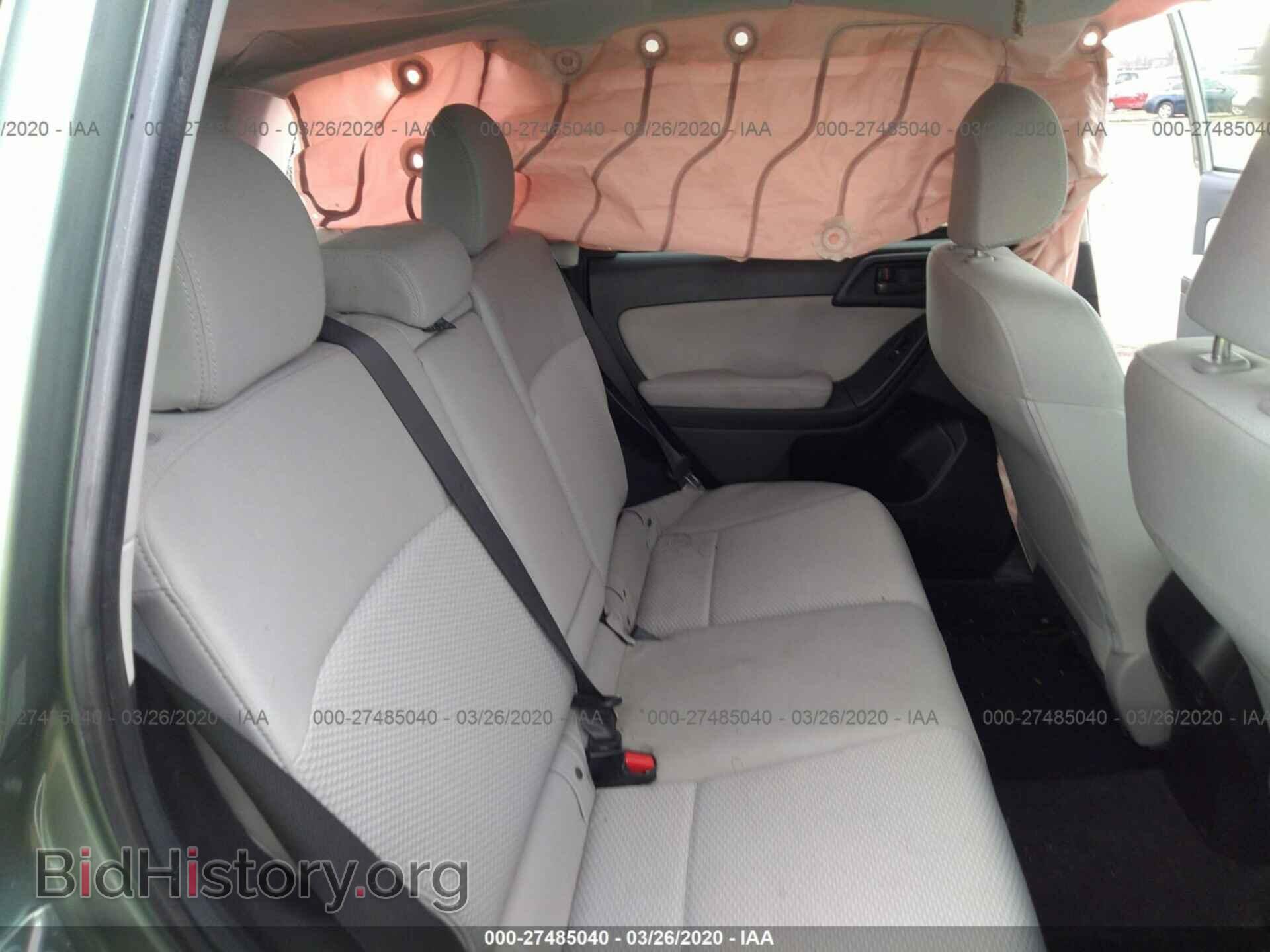 2015 SUBARU FORESTER - VIN: JF2SJAGC2FH408698 - Фото 8