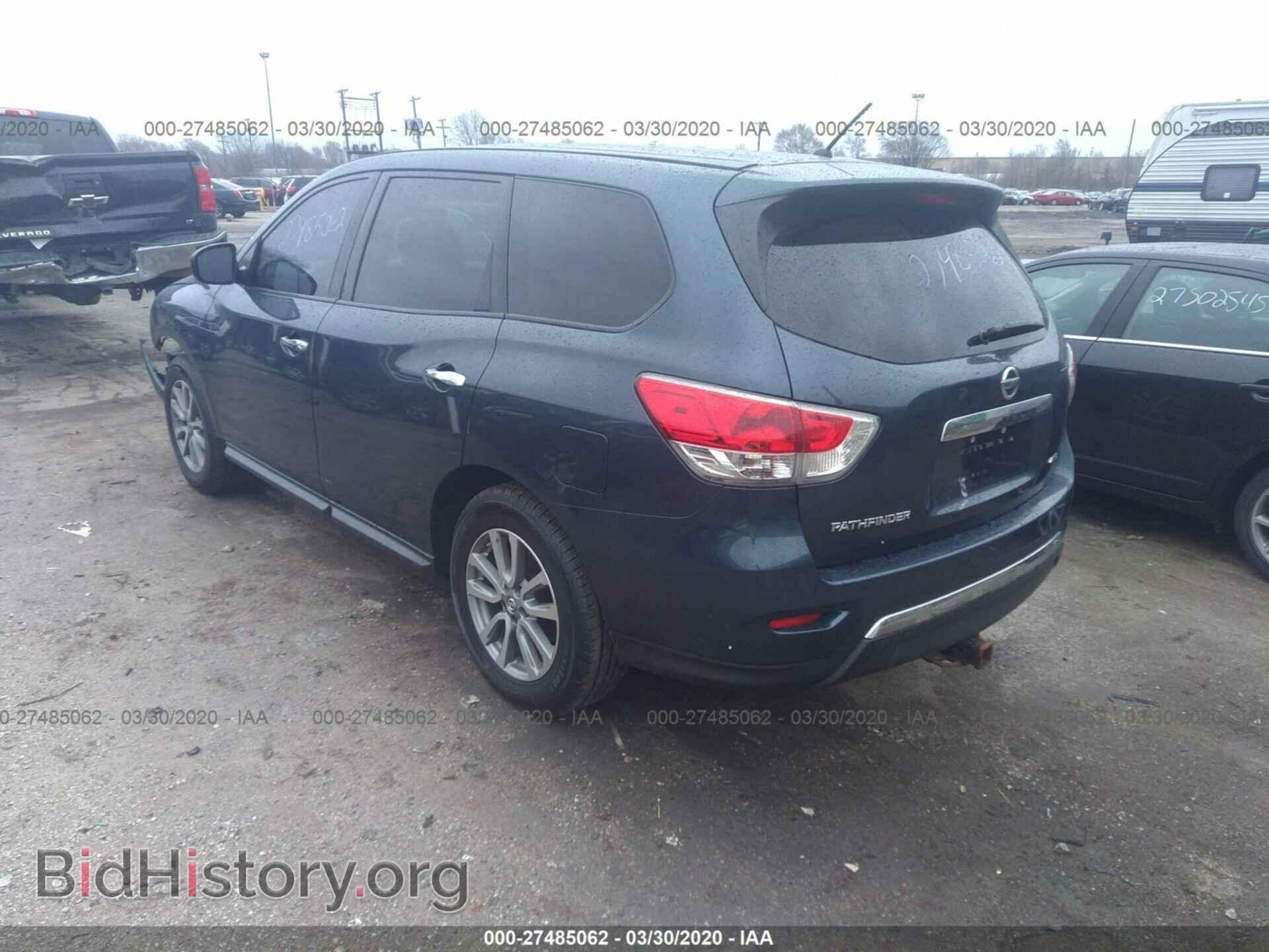 2014 NISSAN PATHFINDER - VIN: 5N1AR2MM6EC663514 - Фото 3