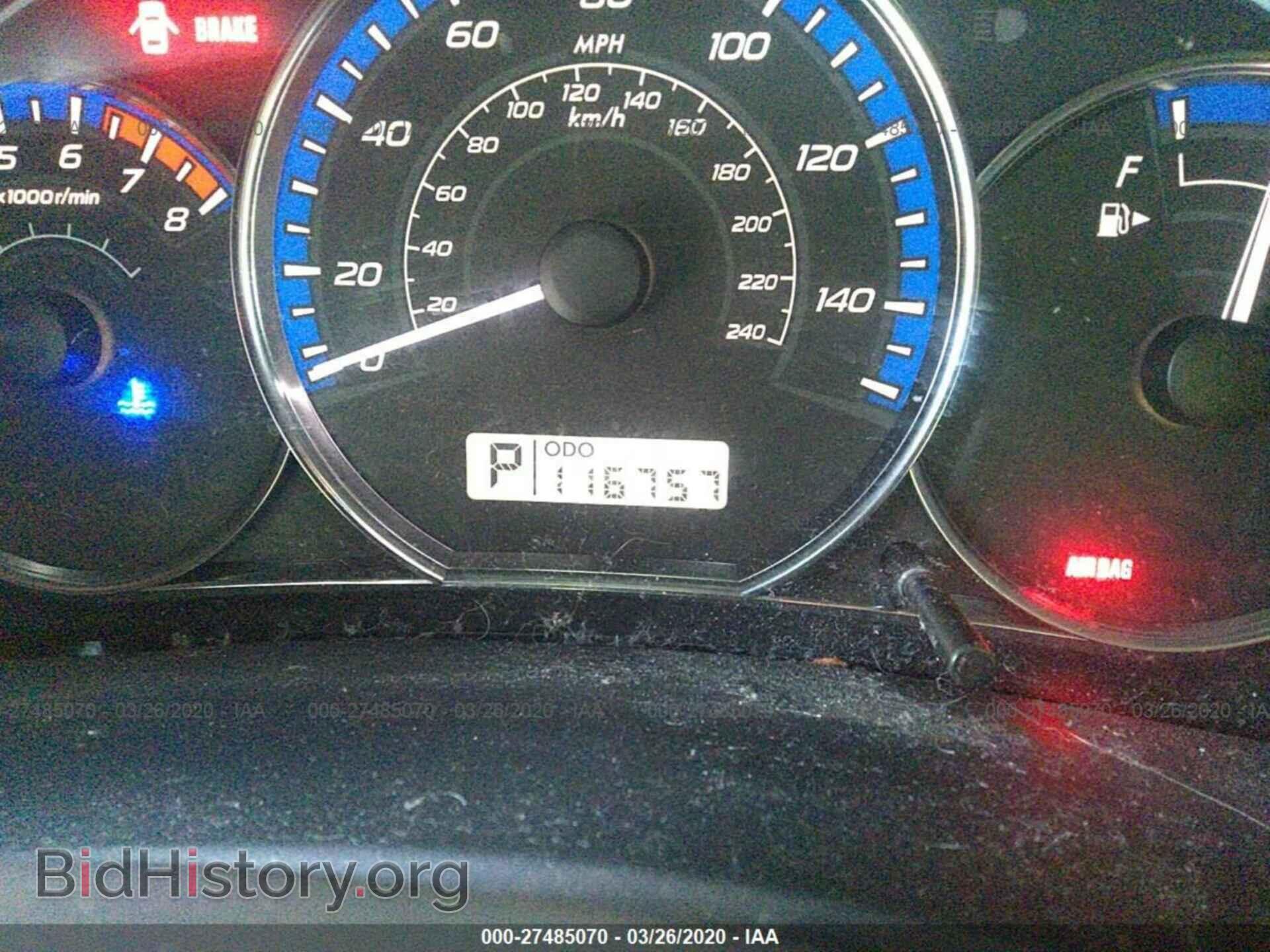 2012 SUBARU FORESTER - VIN: JF2SHABC1CH424129 - Фото 7