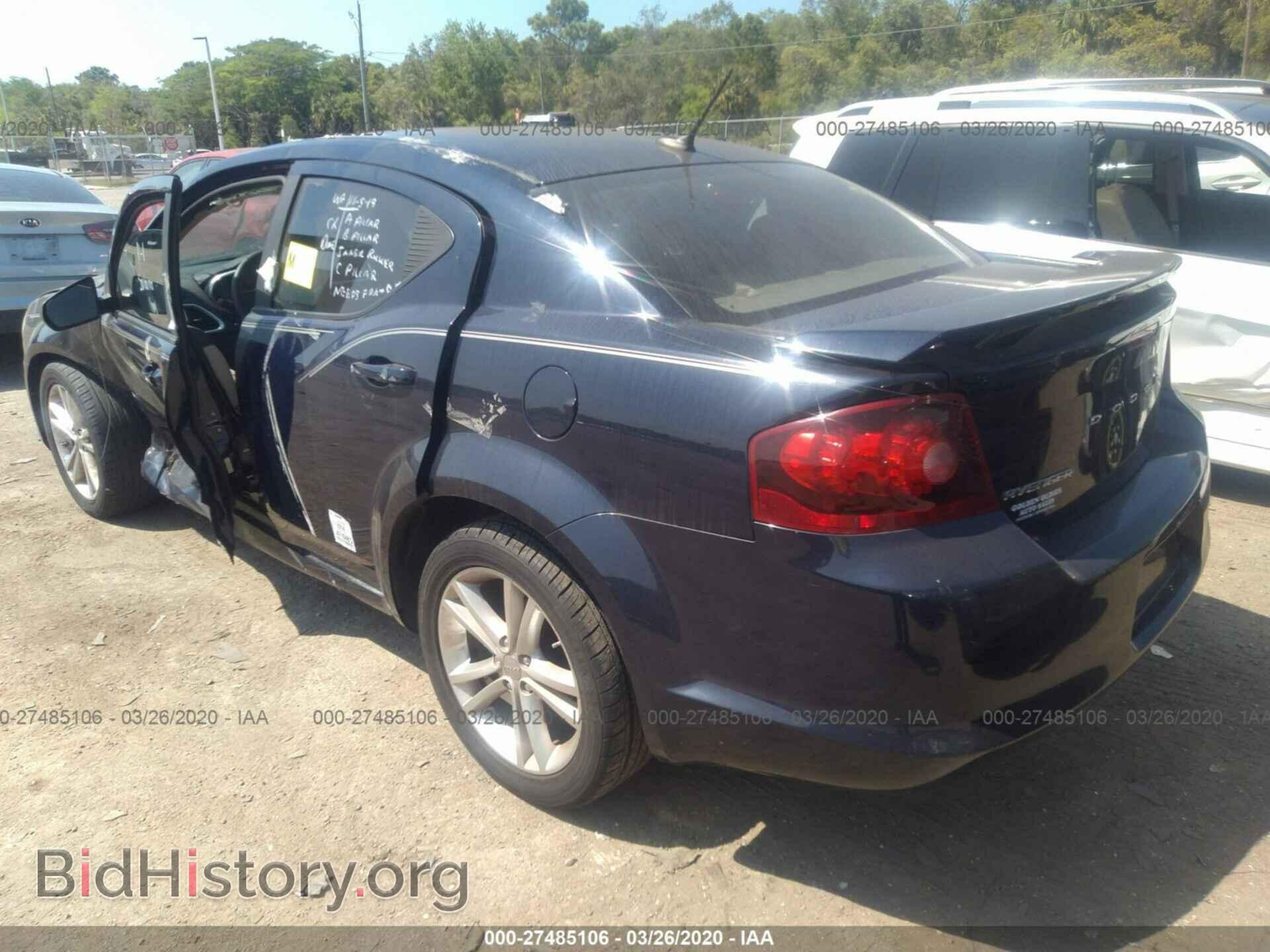 2014 DODGE AVENGER - VIN: 1C3CDZAB9EN226901 - Фото 3