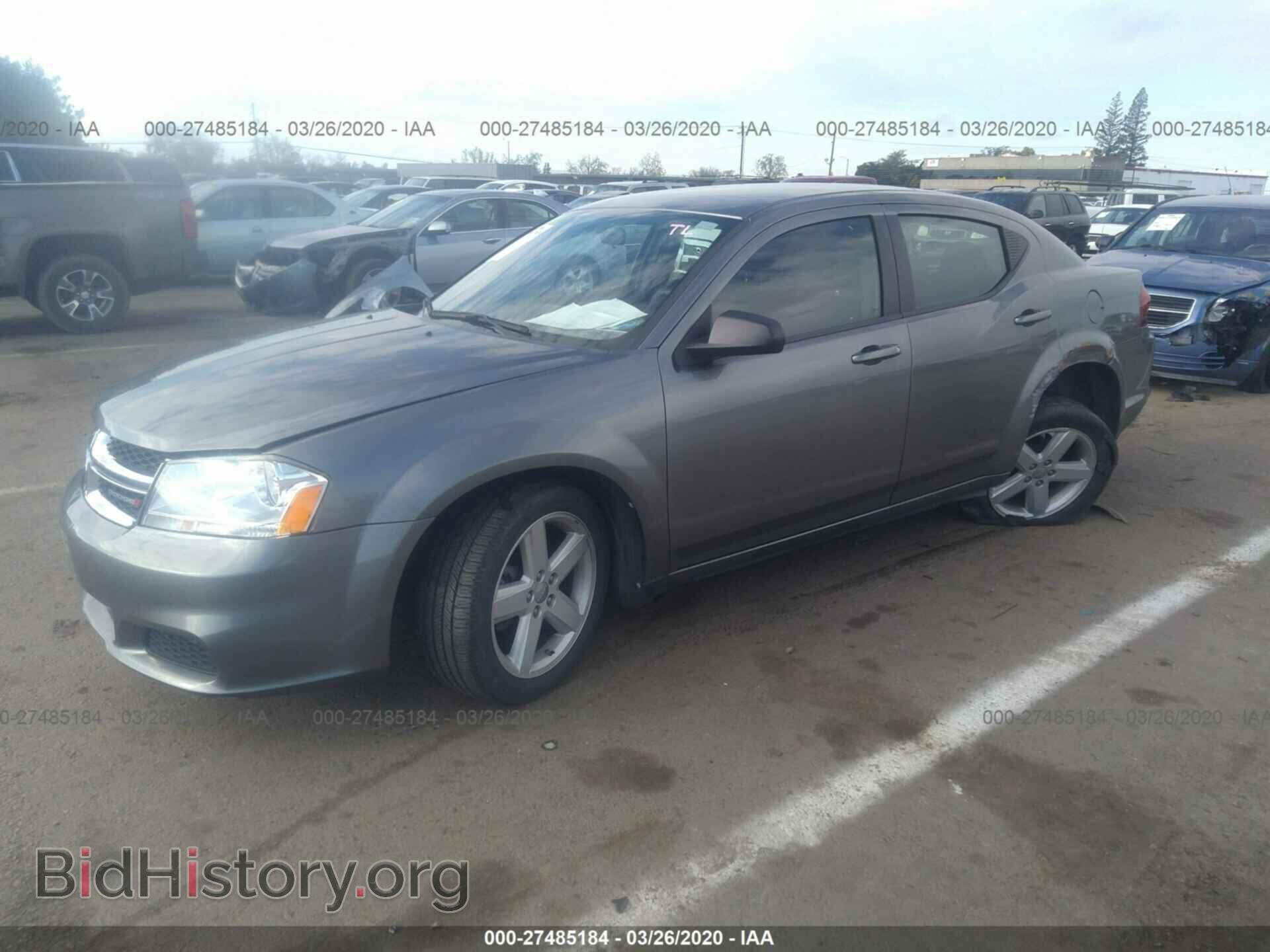 2013 DODGE AVENGER - VIN: 1C3CDZAB0DN648540 - Фото 2
