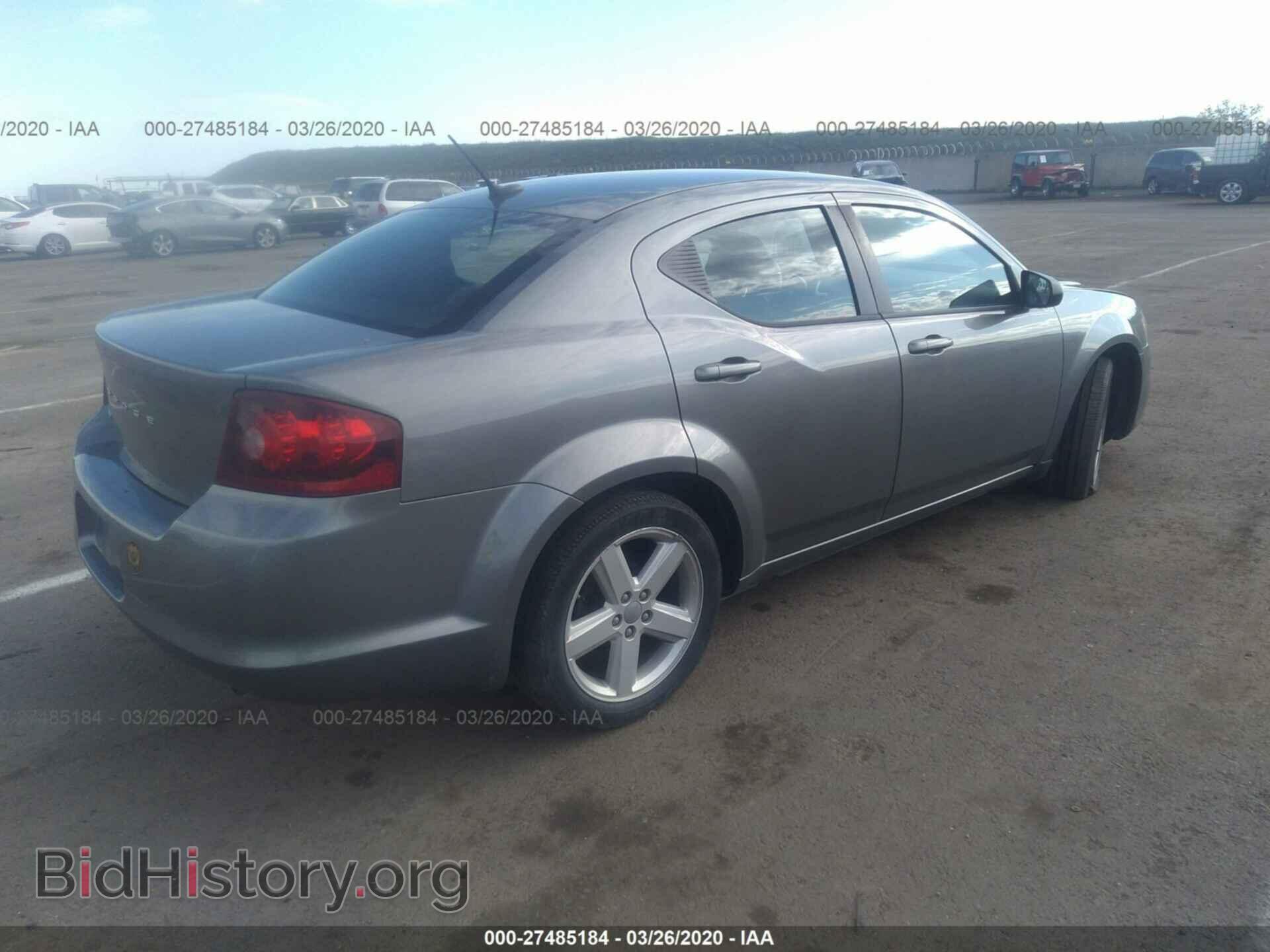 2013 DODGE AVENGER - VIN: 1C3CDZAB0DN648540 - Фото 4